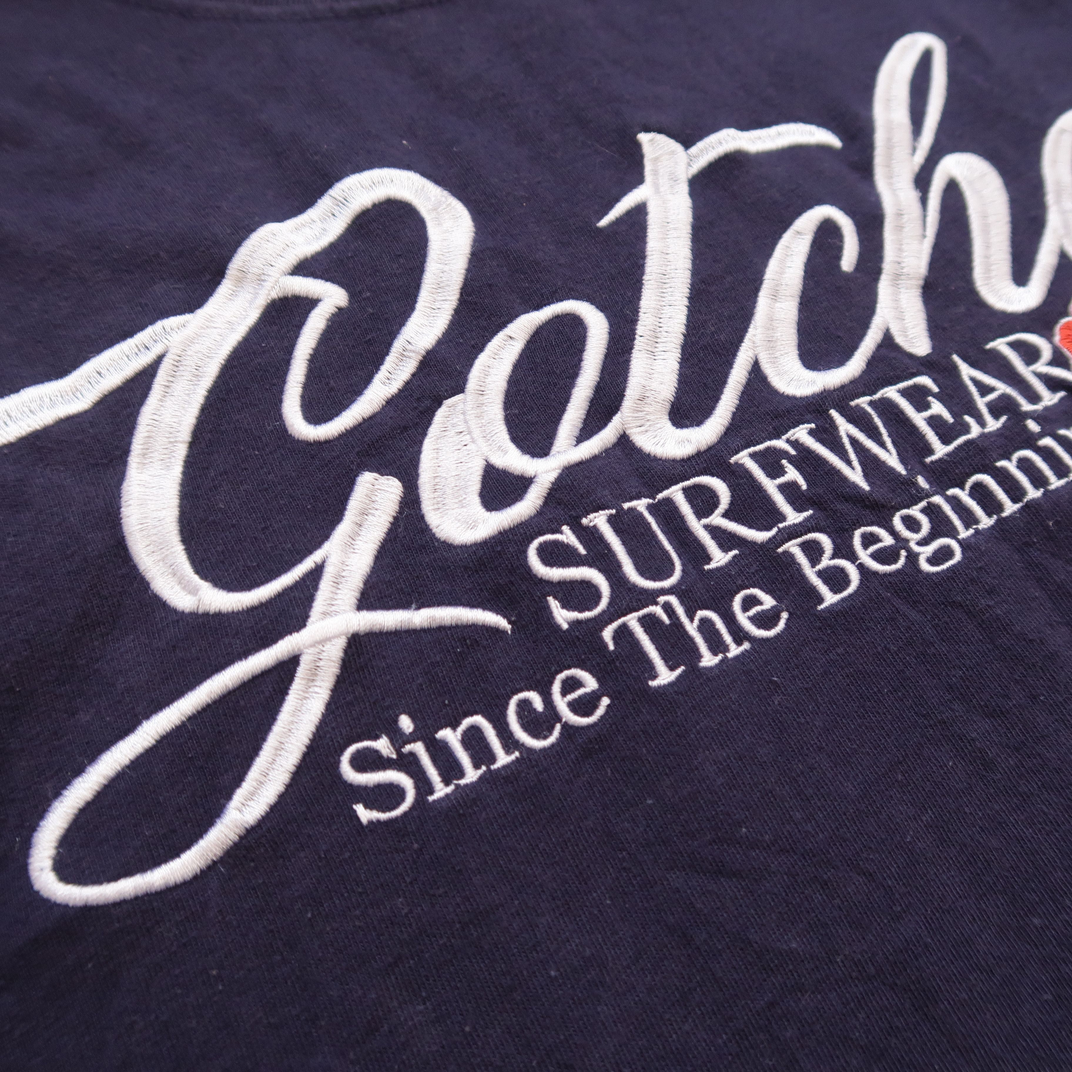 Japanese Brand 2000s Gotcha Surf Full Embroidered T-Shirt Size US S / EU 44-46 / 1 - 7 Thumbnail