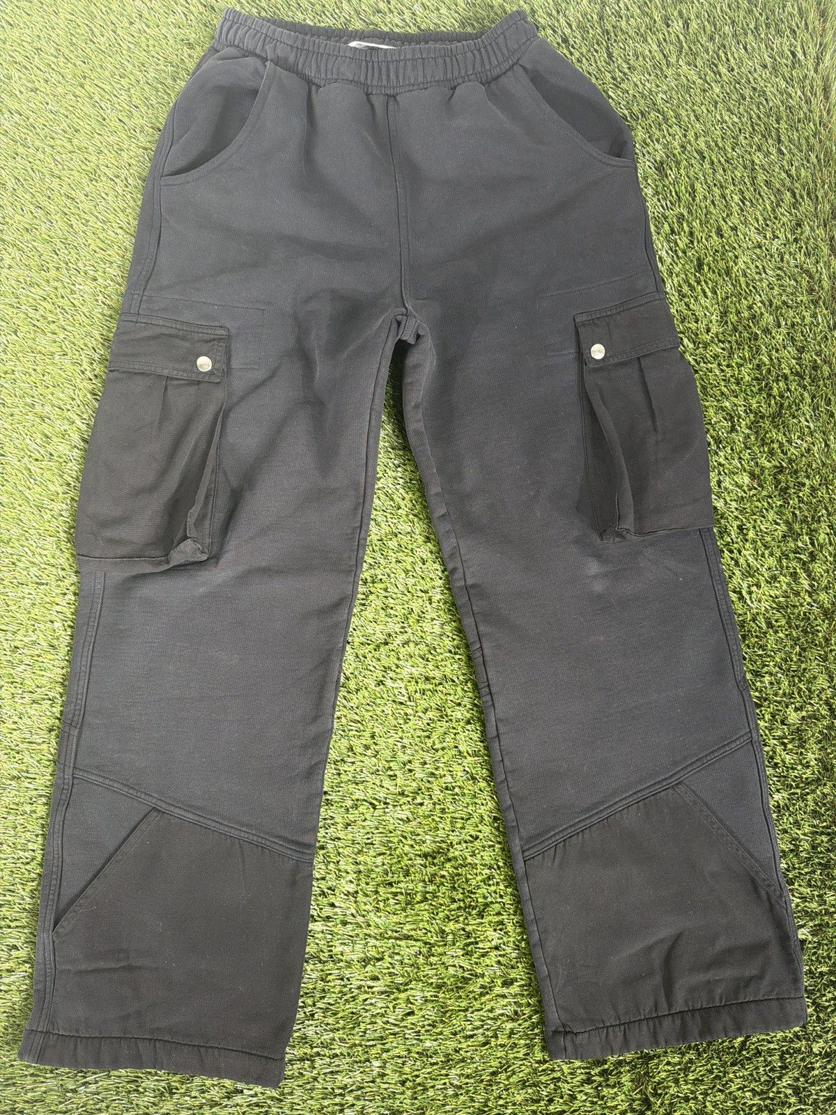 Sangiev Sangiev Utility Cargo Pants (Black) Size US 36 / EU 52 - 2 Thumbnail