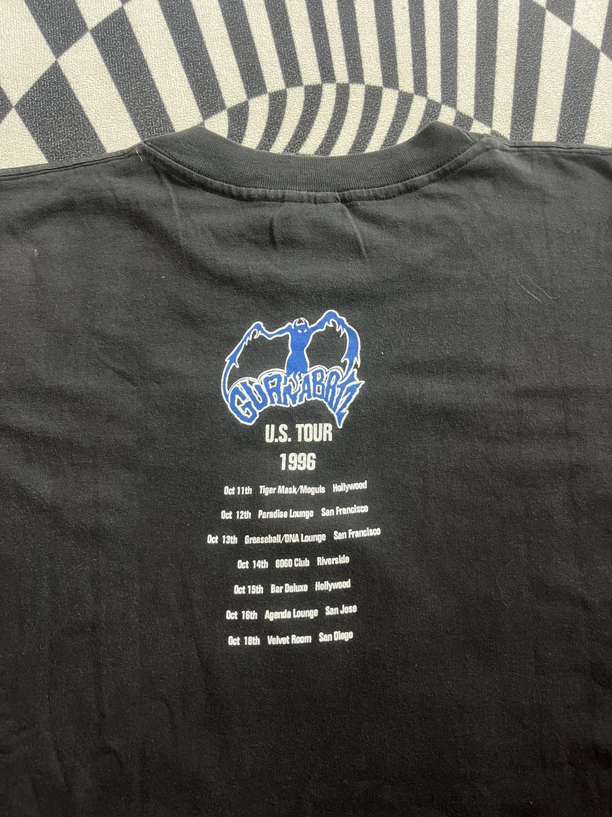 Band Tees Vintage GUANA BATZ 1996’s U.S. TOUR Psychobilly band Tshirt Size US XL / EU 56 / 4 - 10 Thumbnail