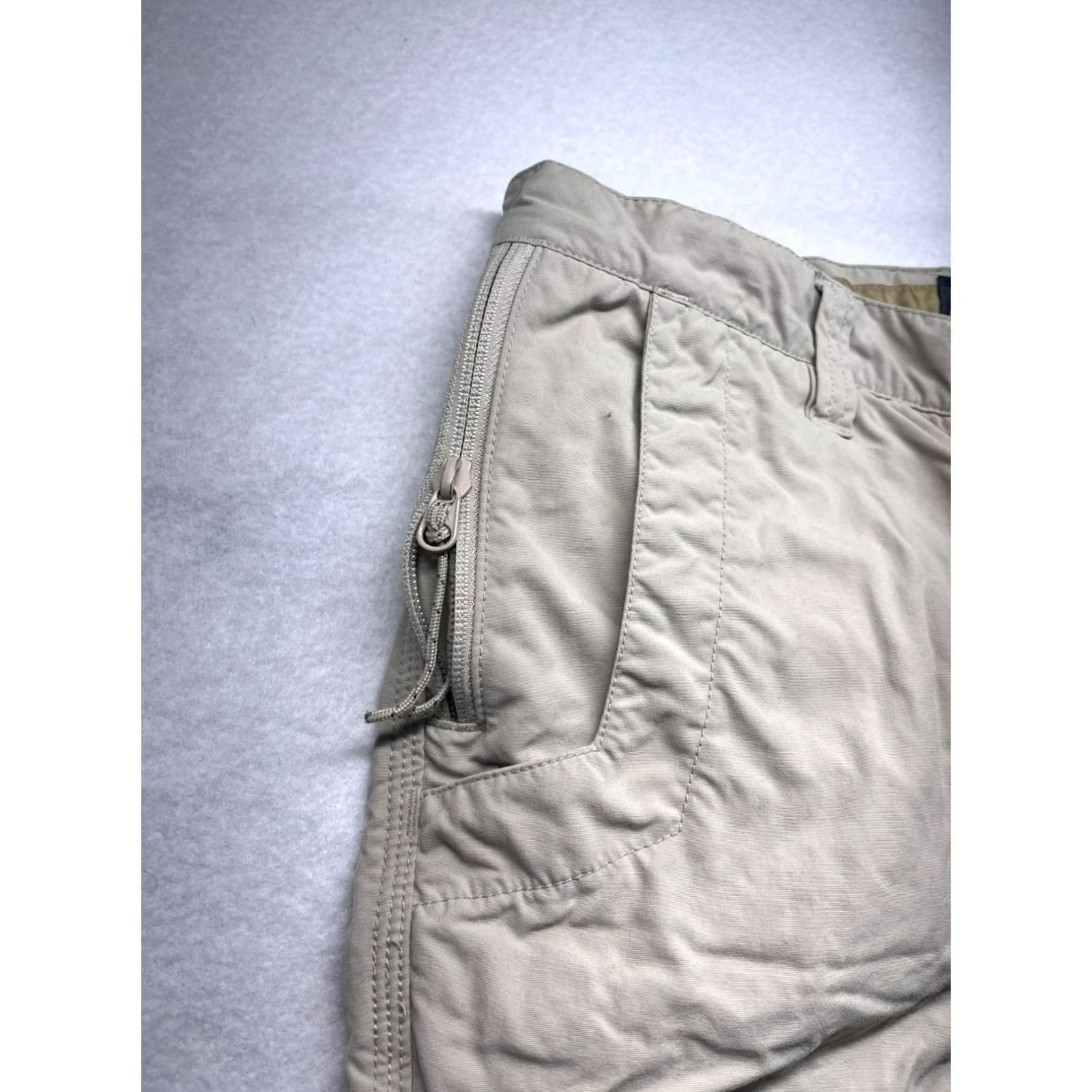 Mountain Khakis VINTAGE Mountain Khakis Men’s Canvas 5 Pocket Hiking Pants Khaki 36x34 Mens Size US 36 / EU 52 - 7 Thumbnail