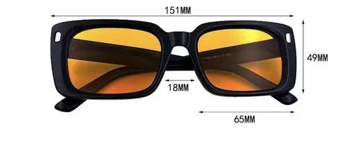 Electric Visual × Vintage Vintage square frame sunglasses Size ONE SIZE - 2 Thumbnail