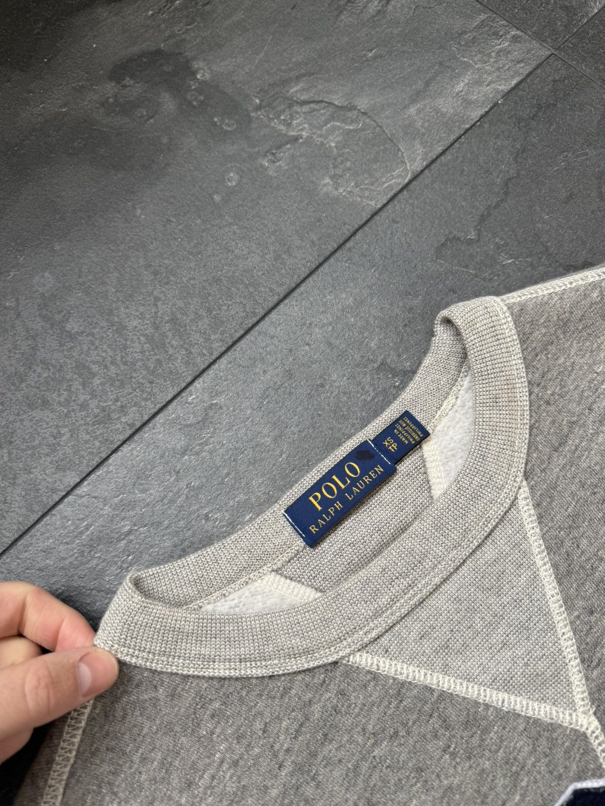 Polo Ralph Lauren × Vintage Vintage polo Ralph Lauren big logo sweatshirt Size US XS / EU 42 / 0 - 2 Thumbnail