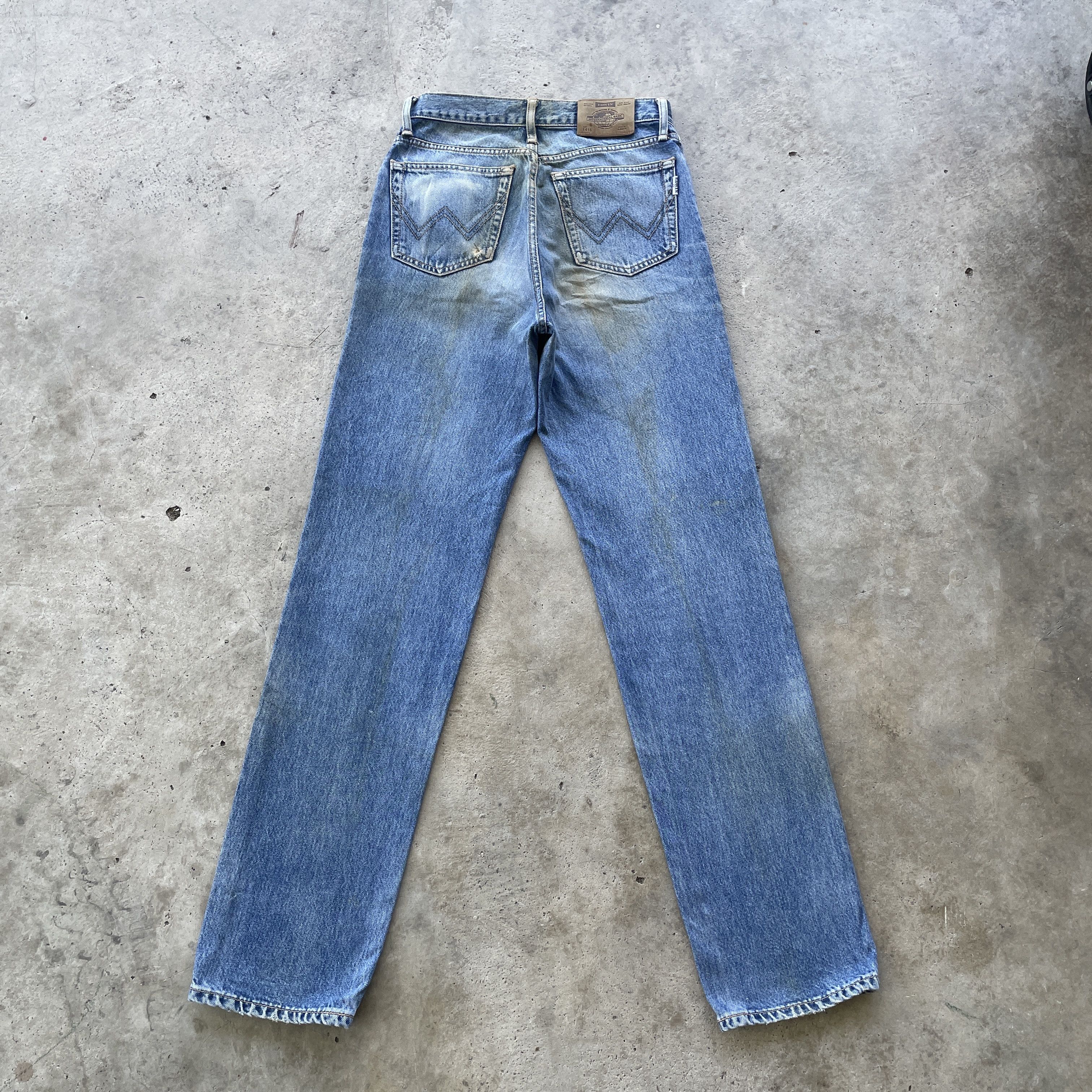Edwin × Vintage VINTAGE EDWIN JEANS FADED DENIM PANTS W28x32 Size US 28 / EU 44 - 10 Thumbnail