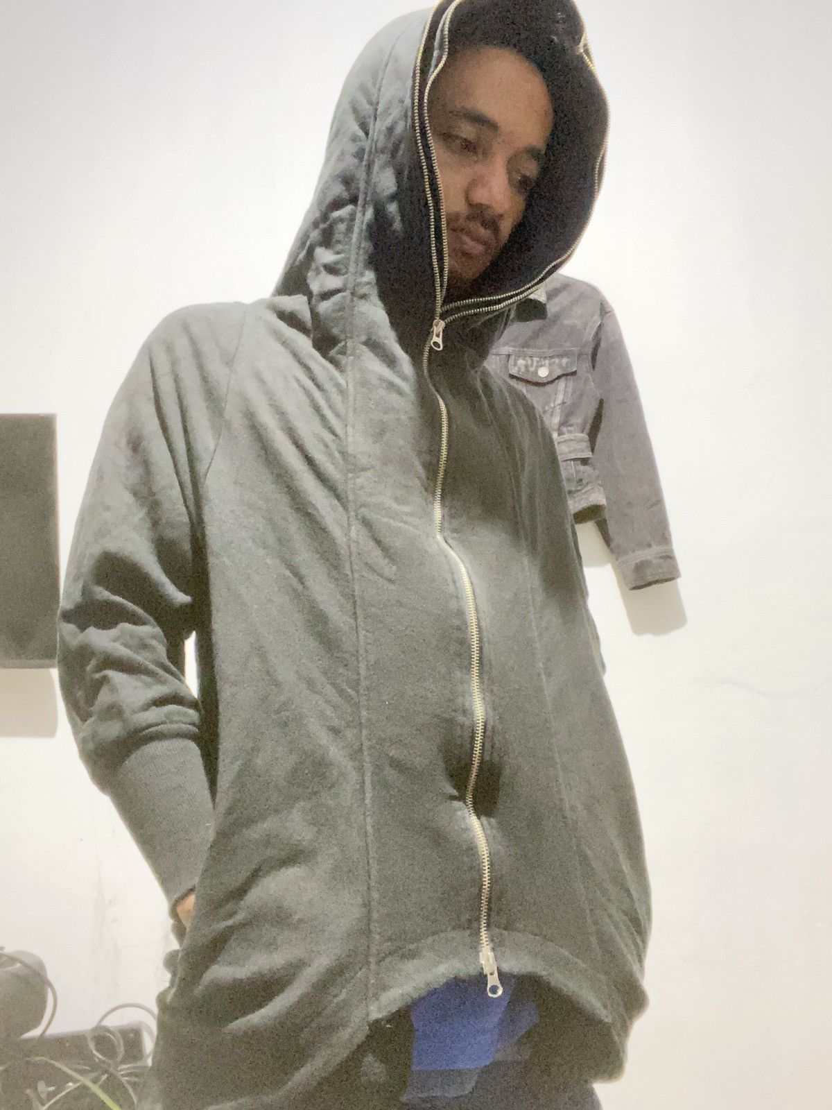 Yasuyuki Ishii D.factory & victory double layers zip hoodie Size US L / EU 52-54 / 3 - 8 Thumbnail