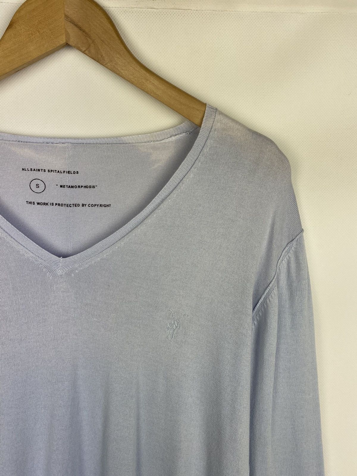 Allsaints Allsaints Fade L/S V-neck men’s sweater pullover AW08 size S Size US S / EU 44-46 / 1 - 5 Thumbnail