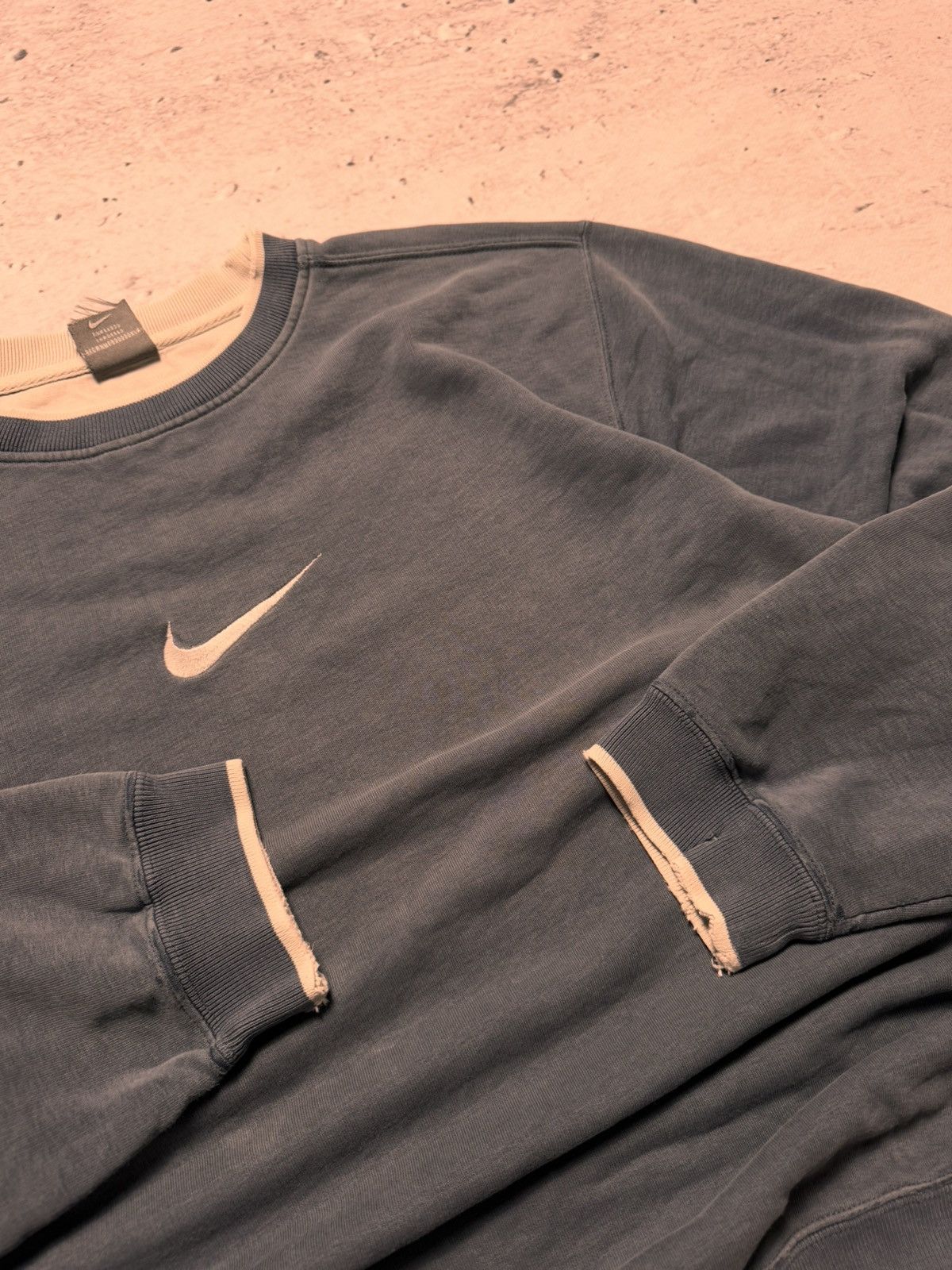 Nike × Vintage NIKE VINTAGE CENTER LOGO OVERSIZE BOXY SWEATSHIRT Size US M / EU 48-50 / 2 - 3 Thumbnail