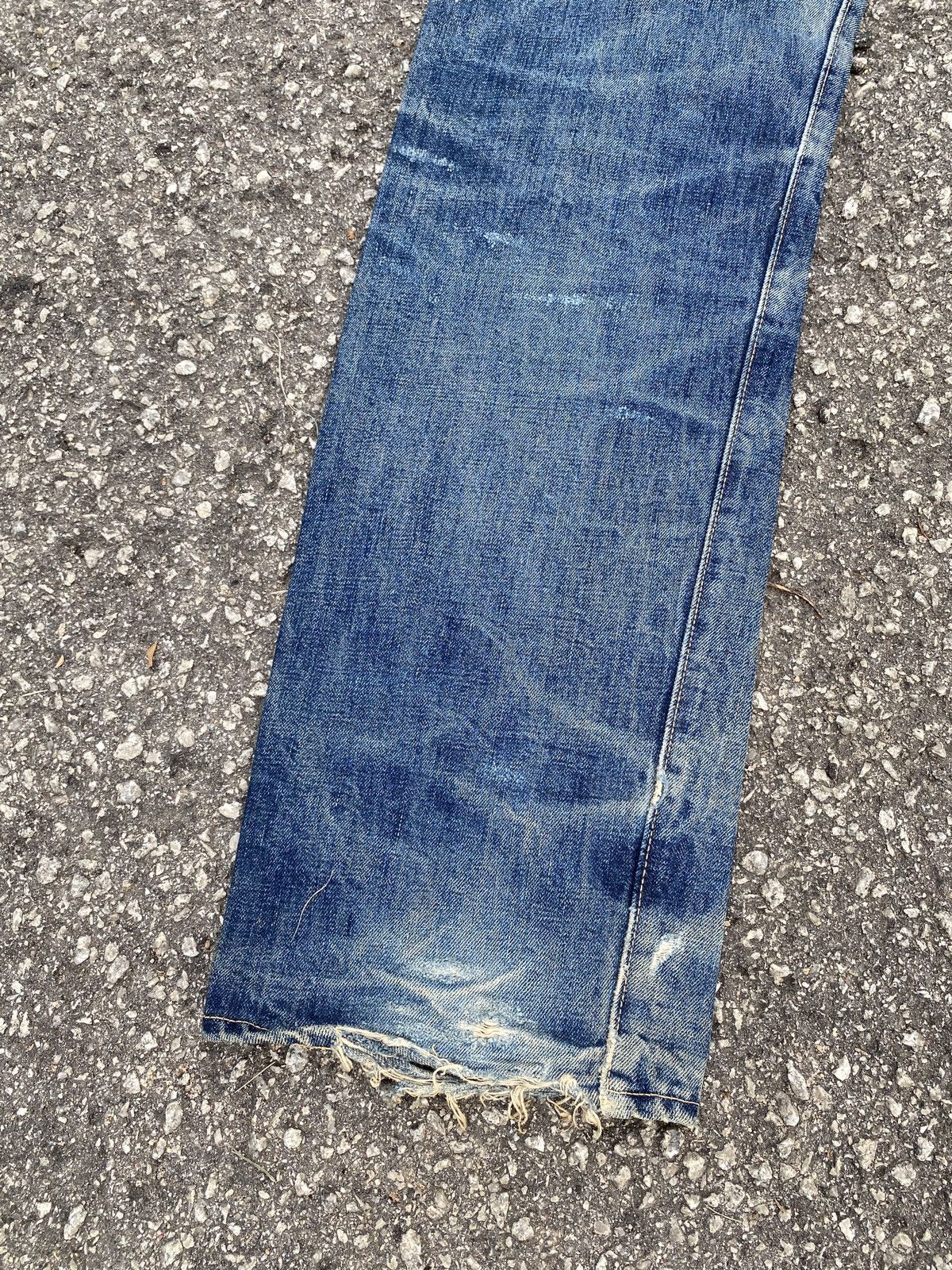 Japanese Brand × Pherrow's Vintage 90’s Pherrows Japan Washed Blue Selvedge Denim Size US 29 - 11 Thumbnail