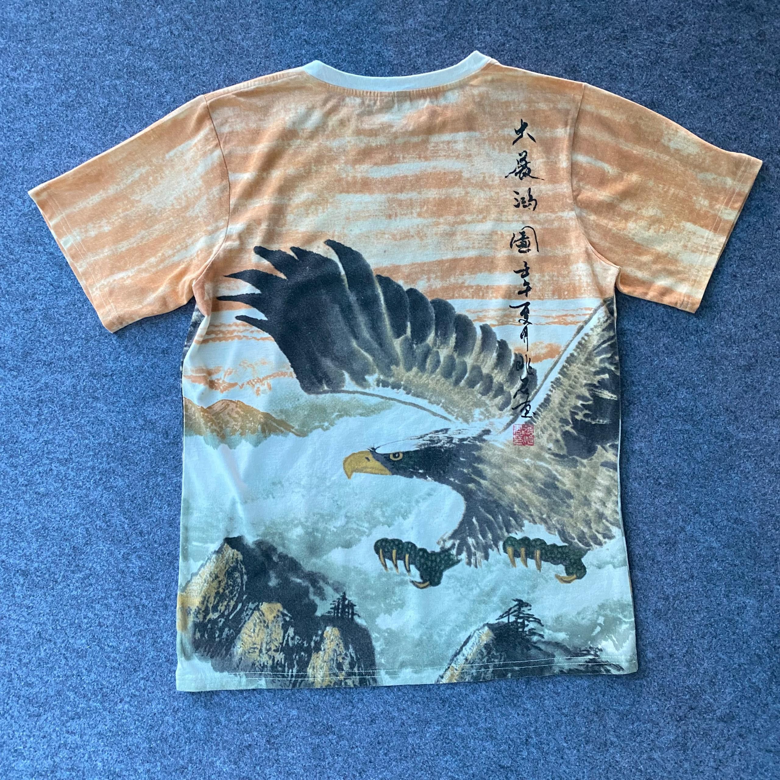 Japanese Brand Vintage Japanese Brand Eagle Picture Tshirt Size US L / EU 52-54 / 3 - 2 Thumbnail