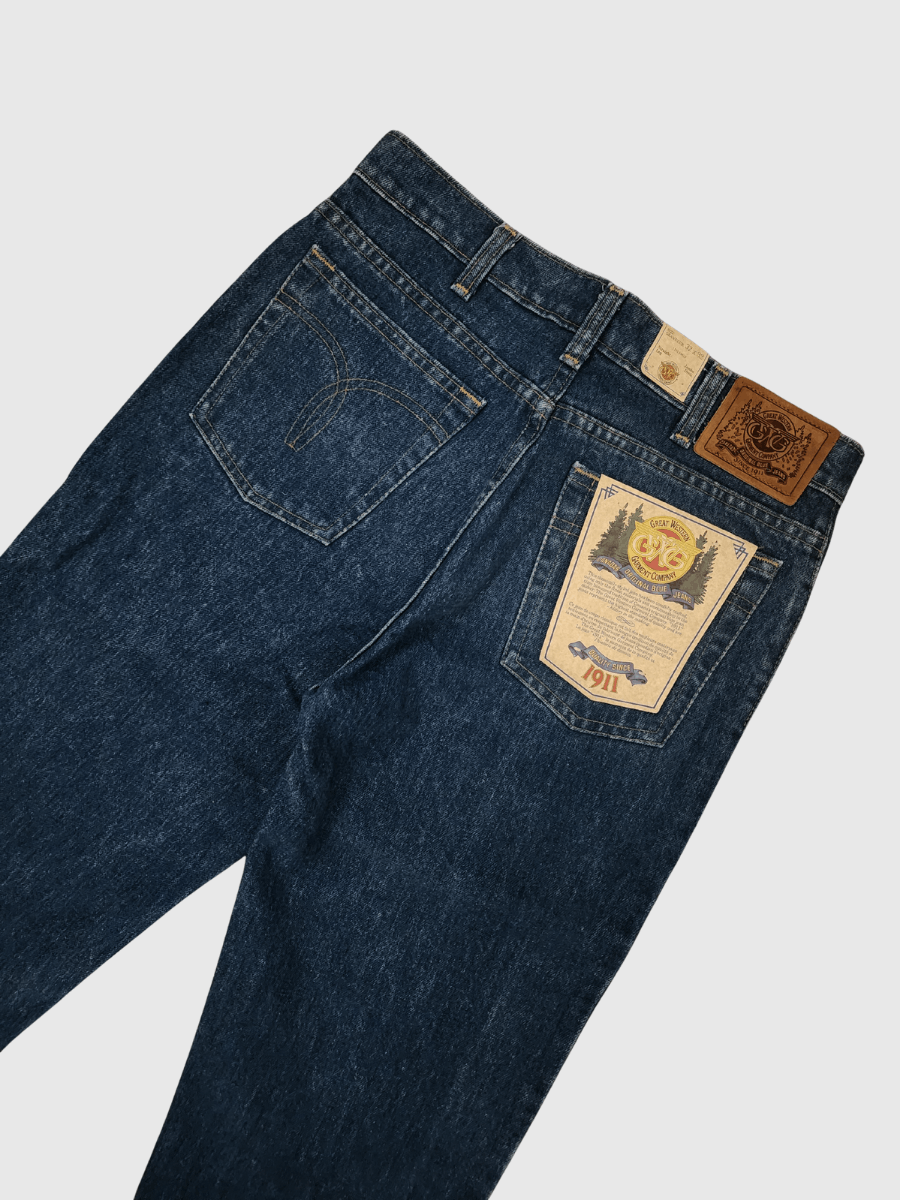 Other Vintage x 90s GWG Garment Company Original Blue Jean Size US 32 / EU 48 - 5 Thumbnail