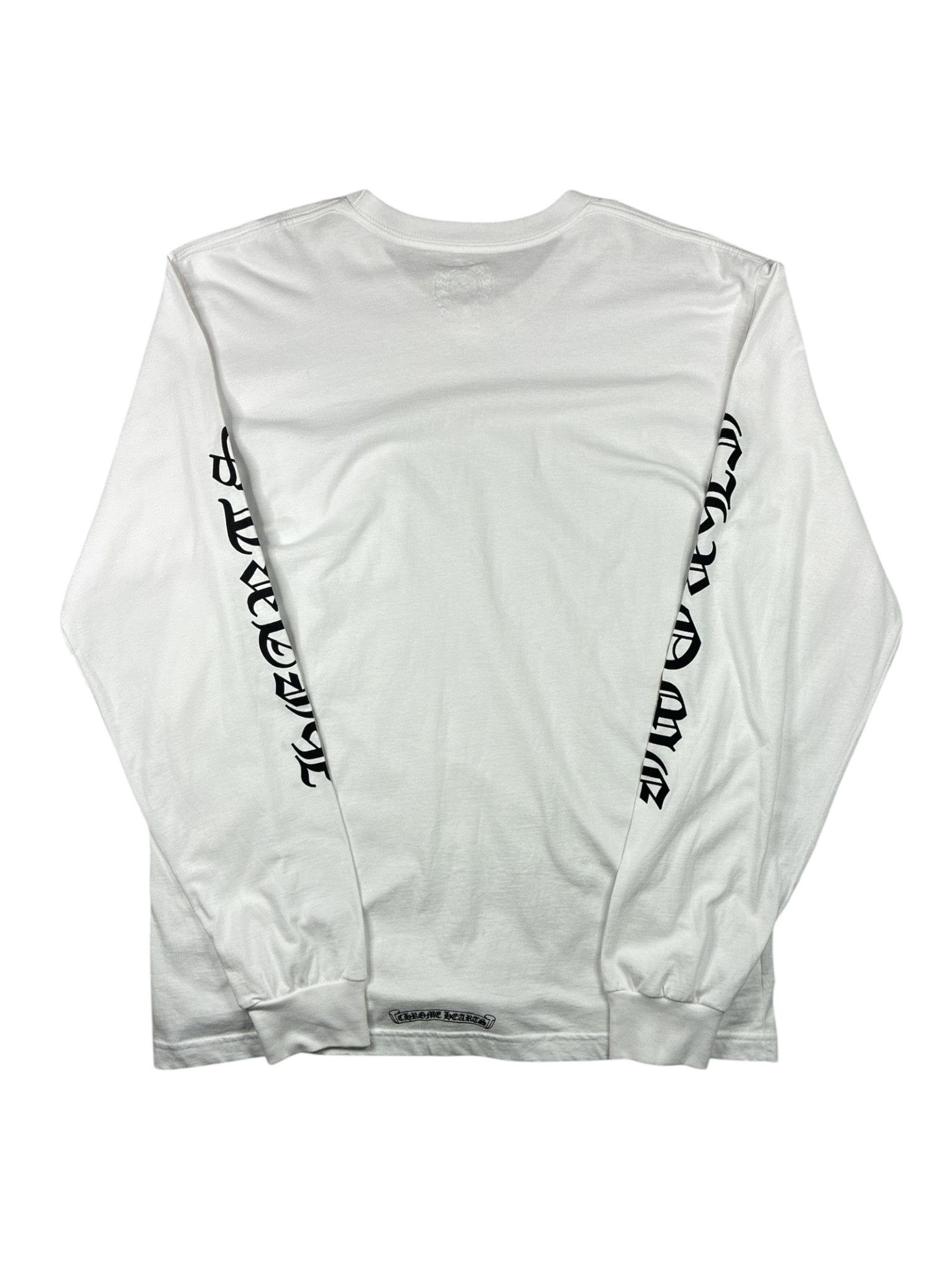 Chrome Hearts Chrome Hearts Neck Logo Long Sleeve Crewneck Size US XL / EU 56 / 4 - 6 Thumbnail