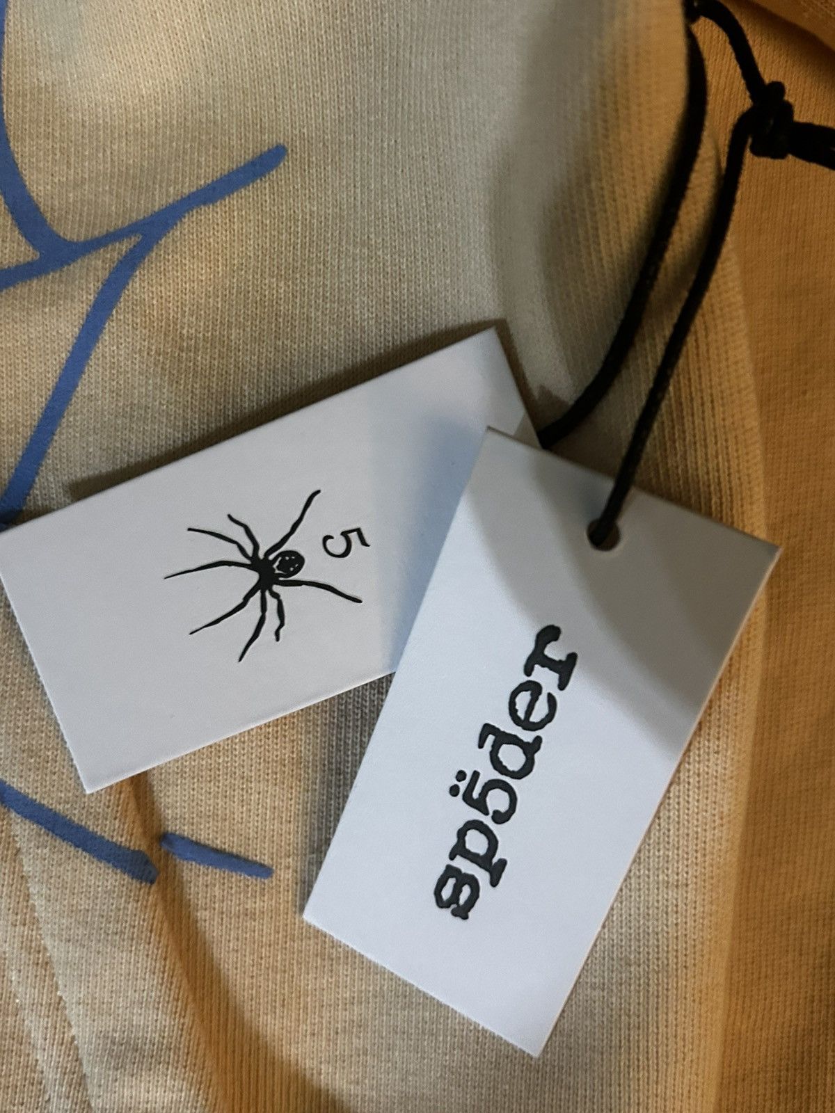 Sp5der × Spyder Cream OG web V2 hoodie Size US M / EU 48-50 / 2 - 2 Thumbnail