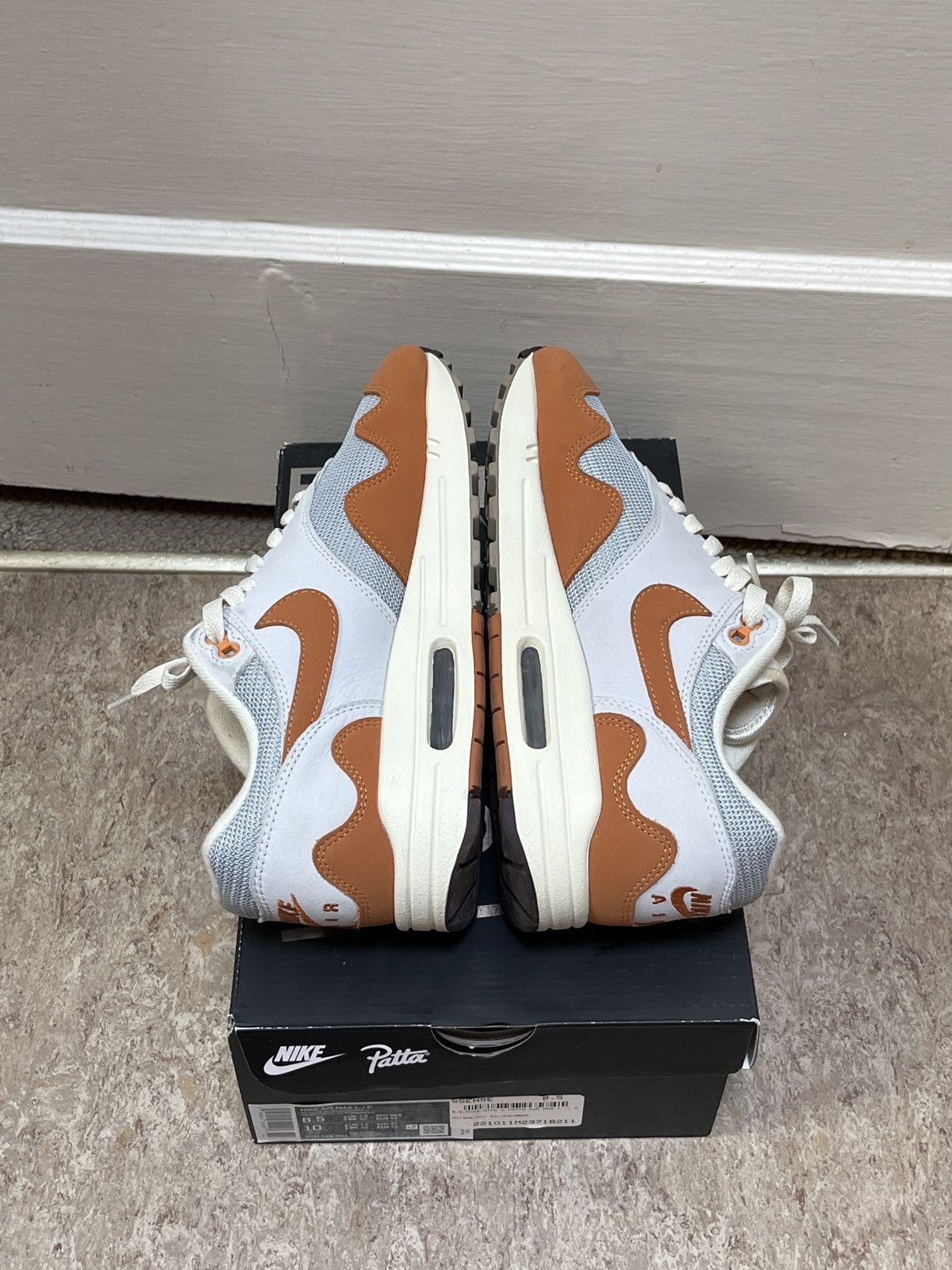Nike × Patta Patta x Nike Air Max 1 Size US 8.5 / EU 41-42 - 4 Thumbnail