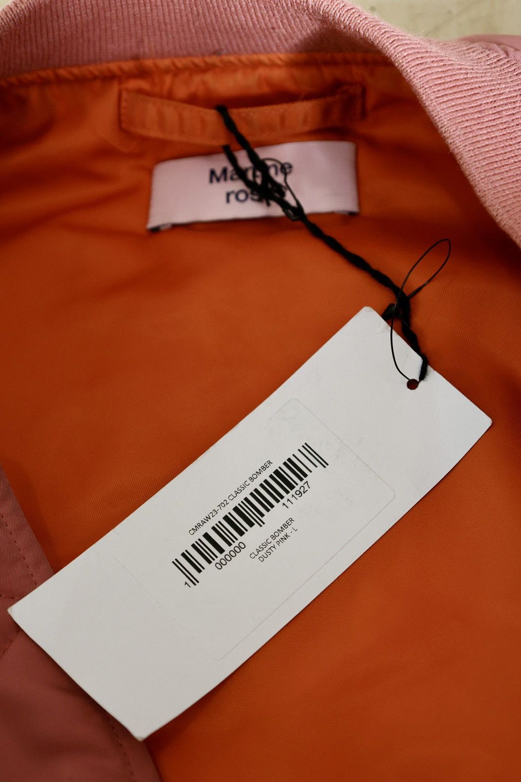 Martine Rose Pink Bomber Jacket