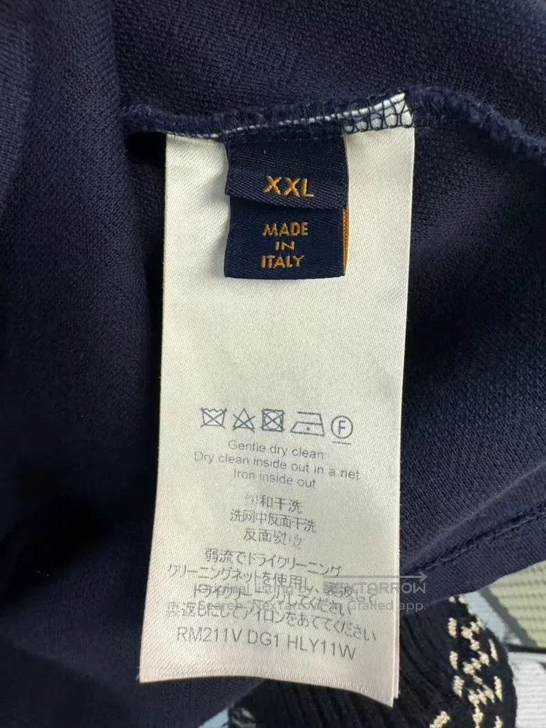 Louis Vuitton Louis Vuitton Blue Marine Beaded Short. Size US XXL / EU 58 / 5 - 4 Thumbnail