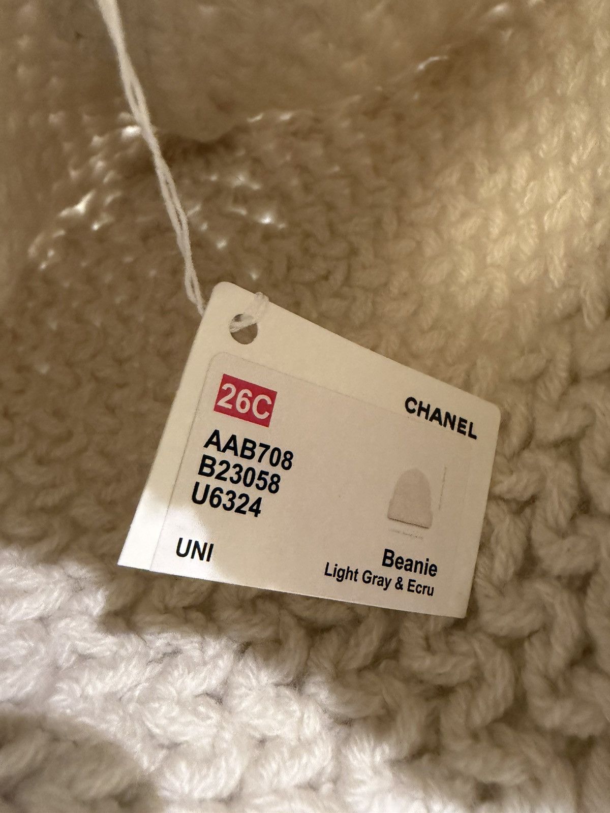 Chanel Chanel Cashmere Beanie Size ONE SIZE - 5 Thumbnail