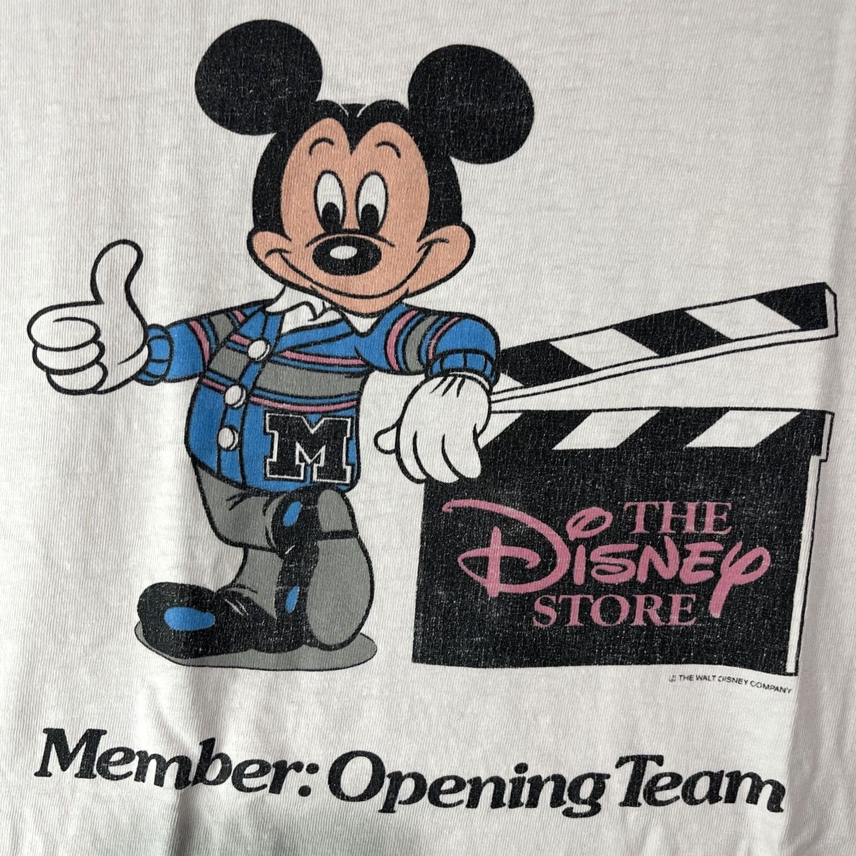 Disney VINTAGE Mickey Mouse Shirt Mens XL Disney Store Member Opening Team Employee Tee Size US XL / EU 56 / 4 - 4 Thumbnail