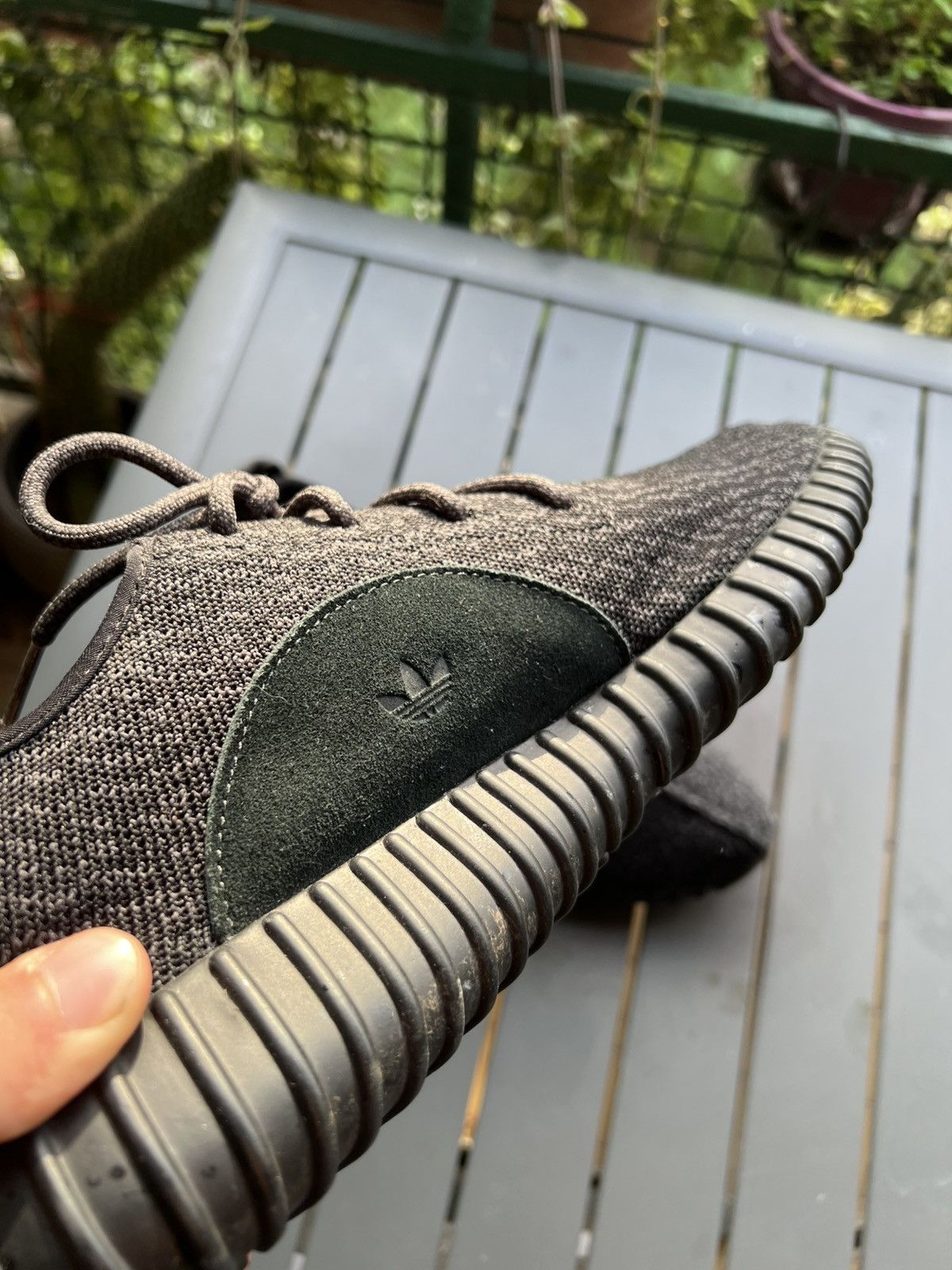 Yeezy Scarpe Adidas Yeezy Boost 350 V1 Pirate Black 47 us13 (2016) Size US 13 / EU 46 - 3 Thumbnail