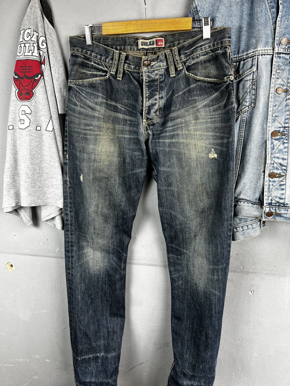 Quiksilver Quiksilver denim pants vintage 90s Size US 33 - 5 Thumbnail