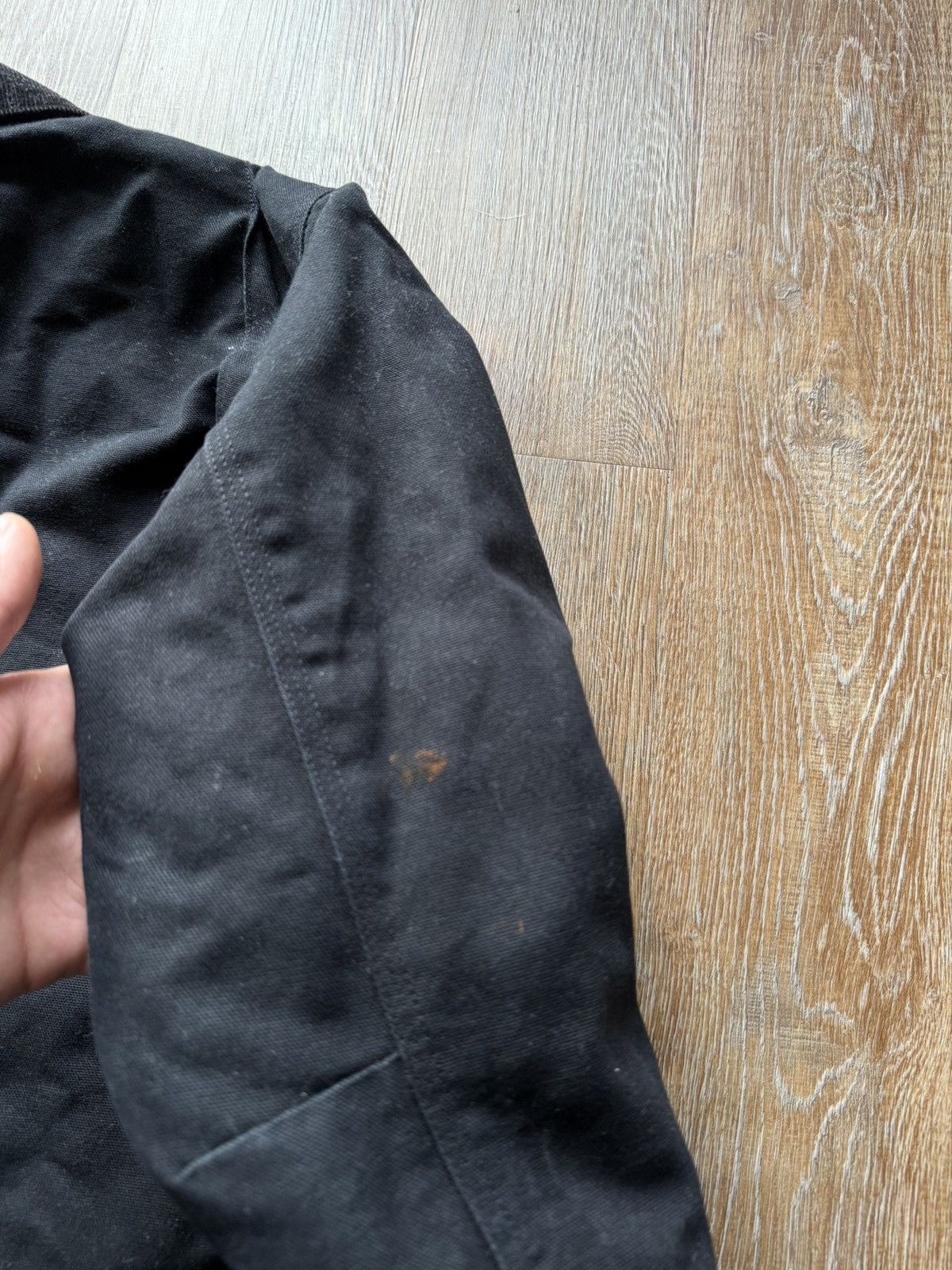 Carhartt × Vintage Vintage Carhartt Detroit Workwear Black Jacket Size US XXL / EU 58 / 5 - 12 Thumbnail