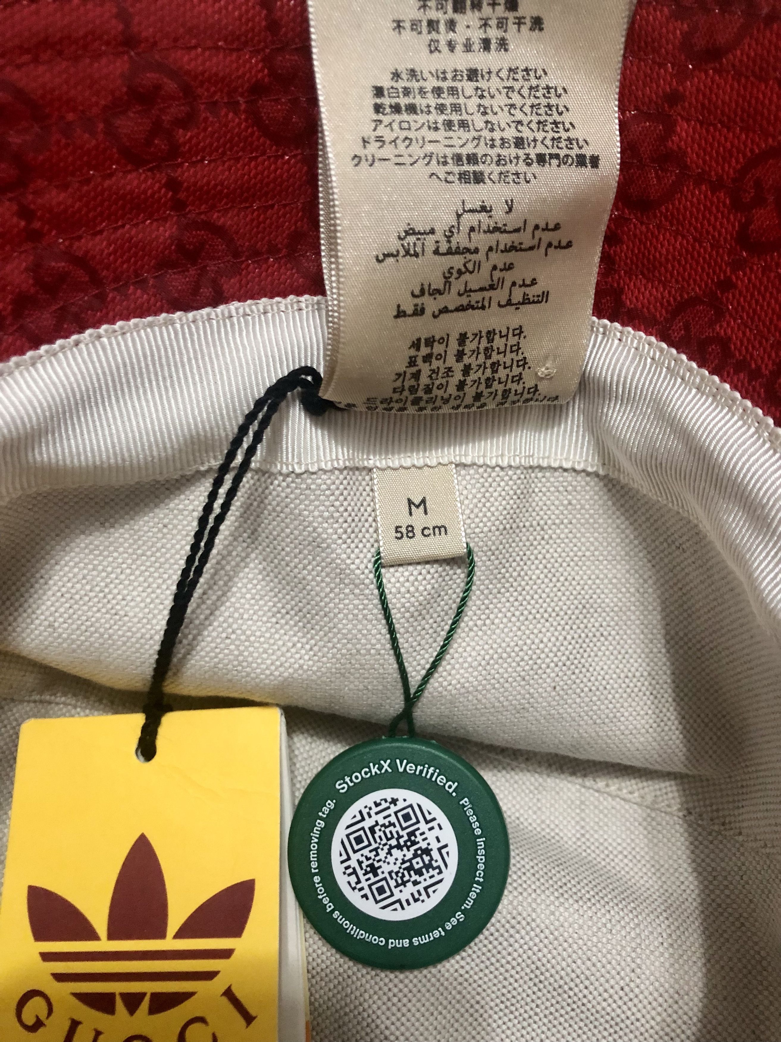 Adidas × Gucci Gucci x Adidas GG Canvas Bucket Hat Size ONE SIZE - 6 Thumbnail