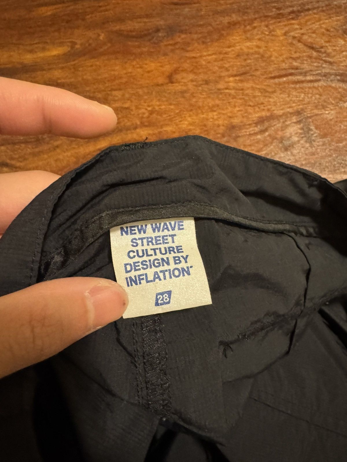Other Black Y2K Baggy Cargo Pants Size US 30 / EU 46 - 3 Thumbnail