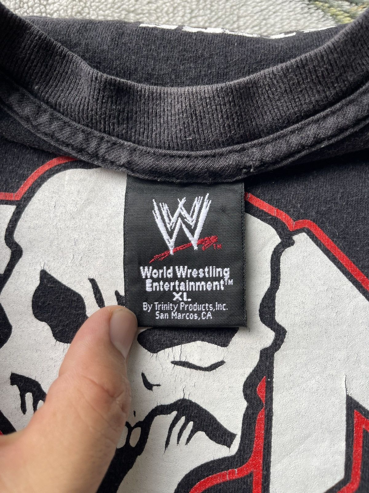 WWE Vintage Stone Cold Bullet Proof Shirt Tee Size US XL / EU 56 / 4 - 16 Thumbnail