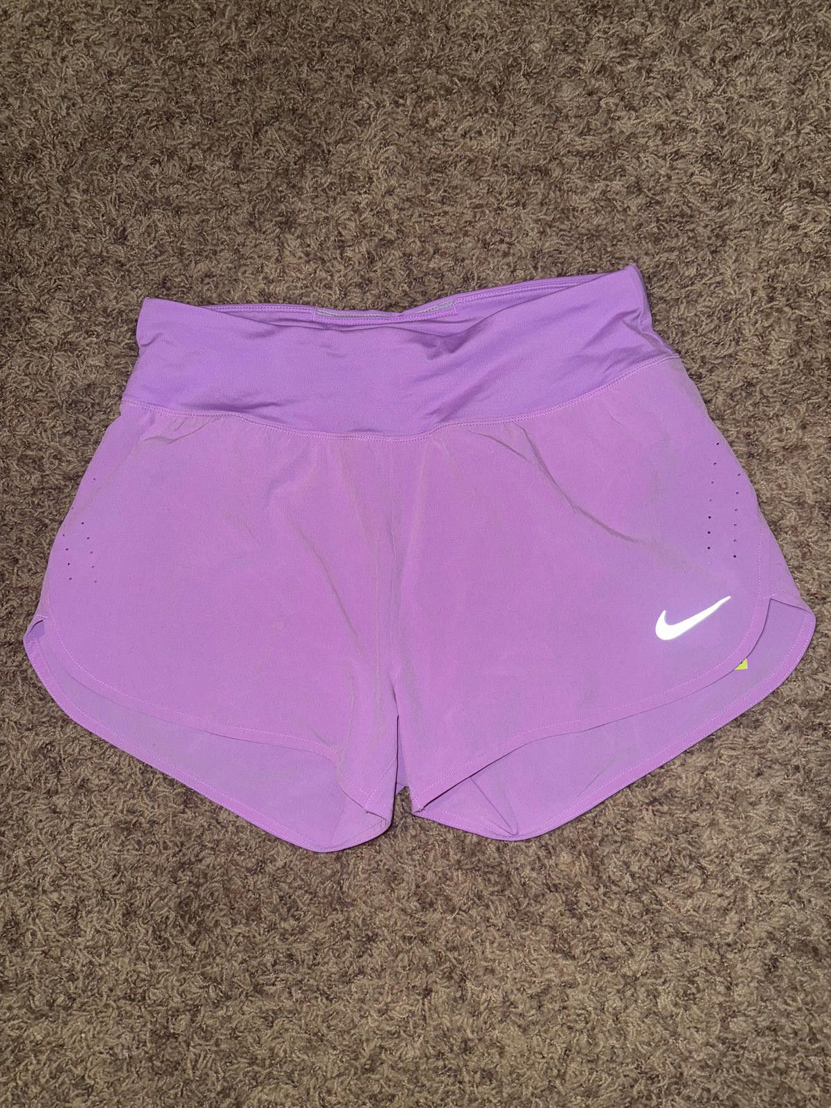 Nike Nike Women`s Eclipse 3" Running Shorts Sample Size 32" / US 10 / IT 46 - 1 Thumbnail