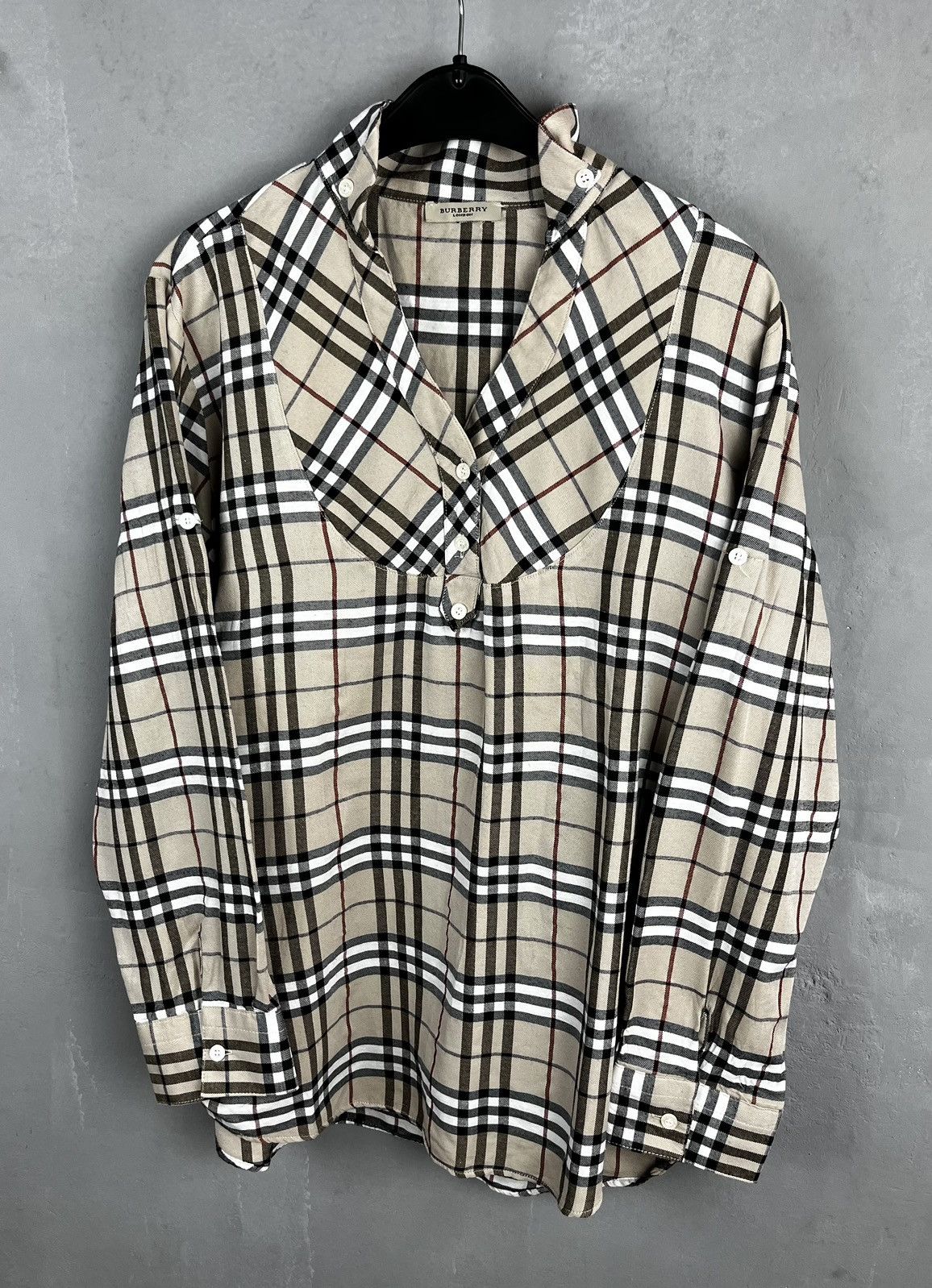 Burberry × Vintage Burberry vintage shirt Size US S / EU 44-46 / 1 - 1 Thumbnail