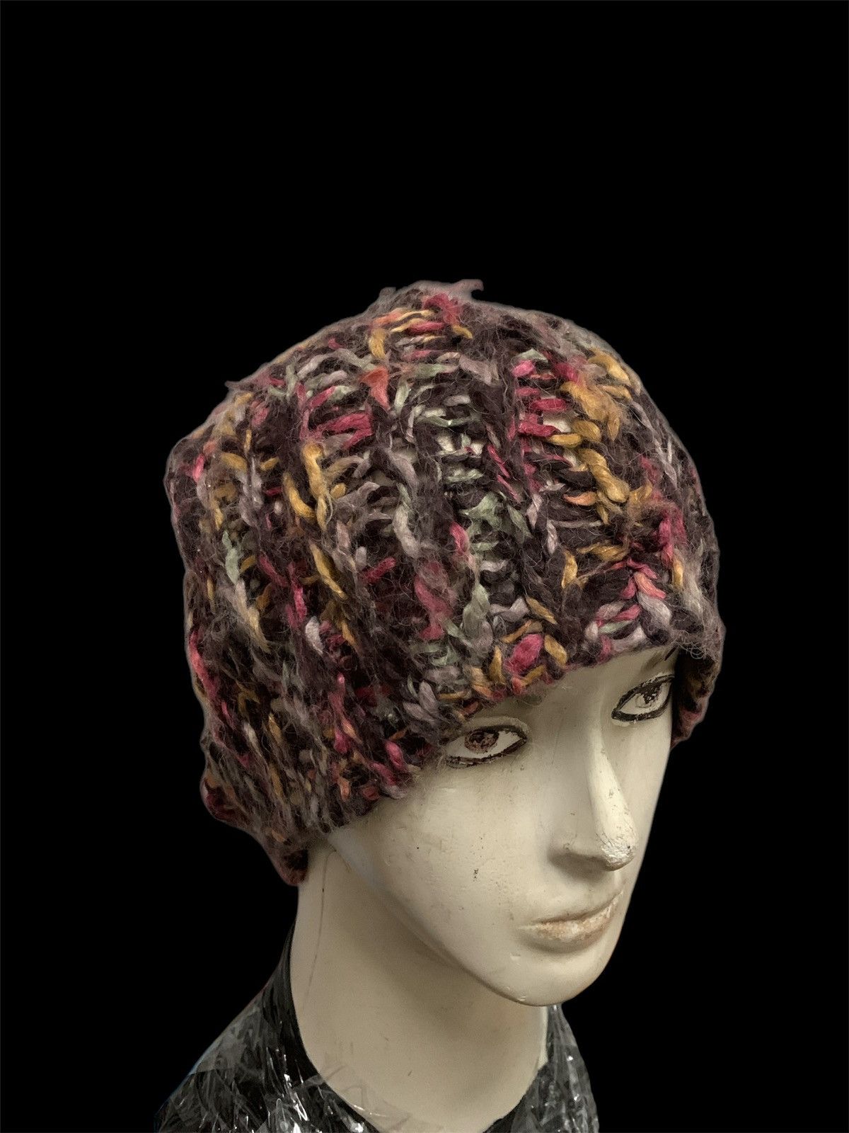 Japanese Brand × Kapital Crochet Knitted Handmade abeanie Hats Good Colour Size ONE SIZE - 2 Thumbnail