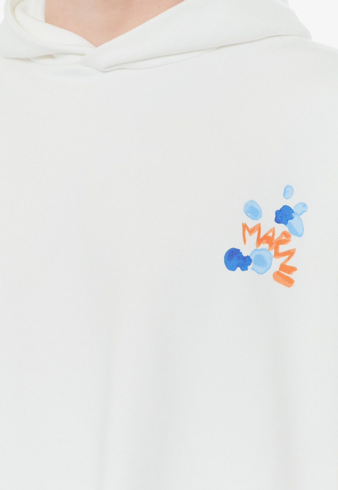 Marni Last Size Marni Logo Graphic Printed Cotton Hoodie Size US XL / EU 56 / 4 - 9 Thumbnail