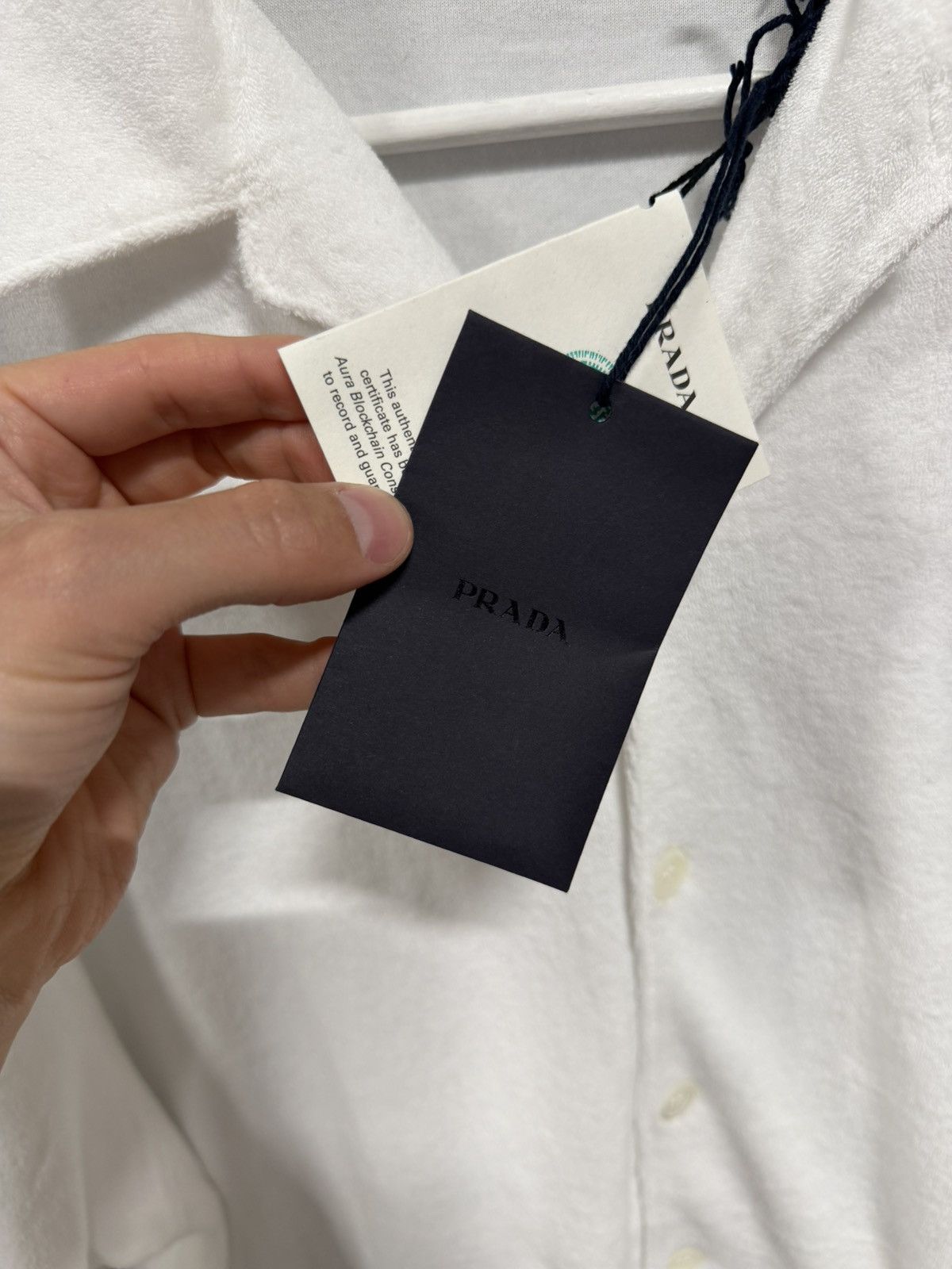 Prada Prada Towel Terry Shirt NEW 1750$ Size US L / EU 52-54 / 3 - 3 Thumbnail