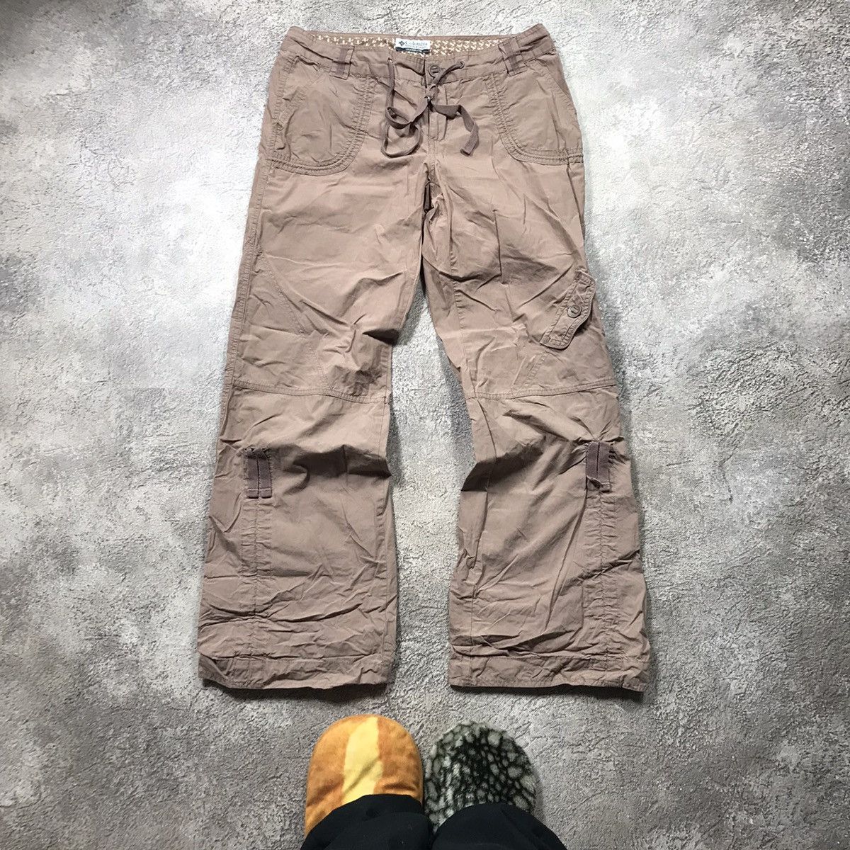 Vintage Vintage 90s Baggy Cargo Pants Distressed Parachute Grunge 30 Size 30" / US 8 / IT 44 - 2 Thumbnail