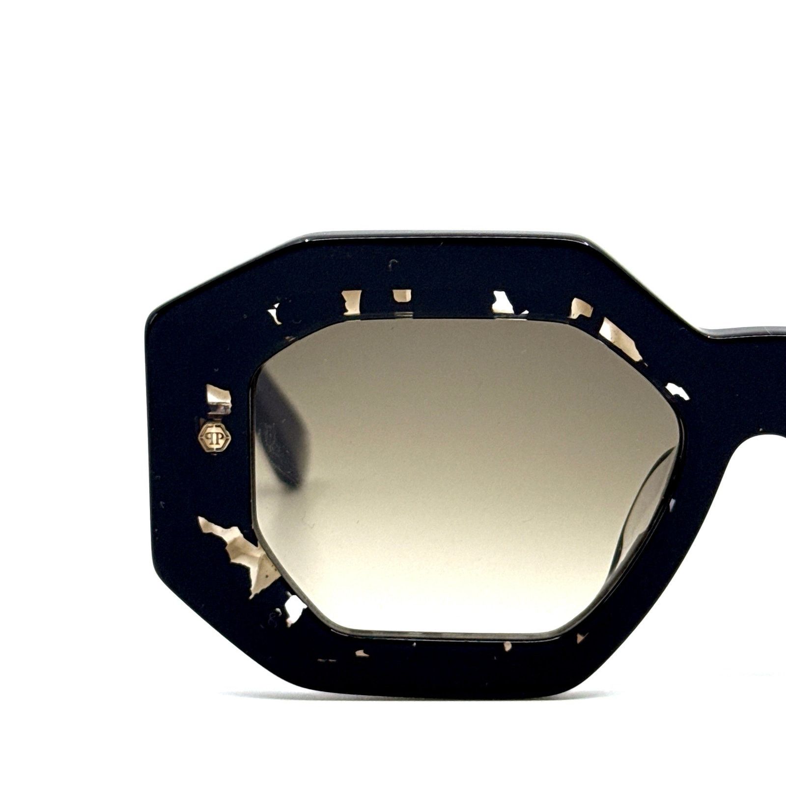 Philipp Plein New PHILIPP PLEIN Sunglasses Plein Supreme Star SPP098 0700 Size ONE SIZE - 4 Thumbnail