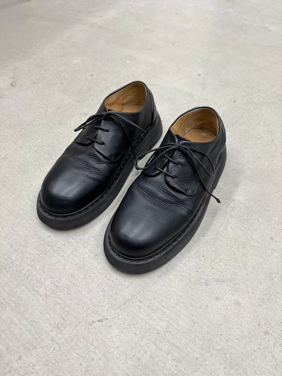 Marsell Marsell Soft Litchi Calfskin Derby 41.5 Size US 8.5 / EU 41-42 - 1 Thumbnail