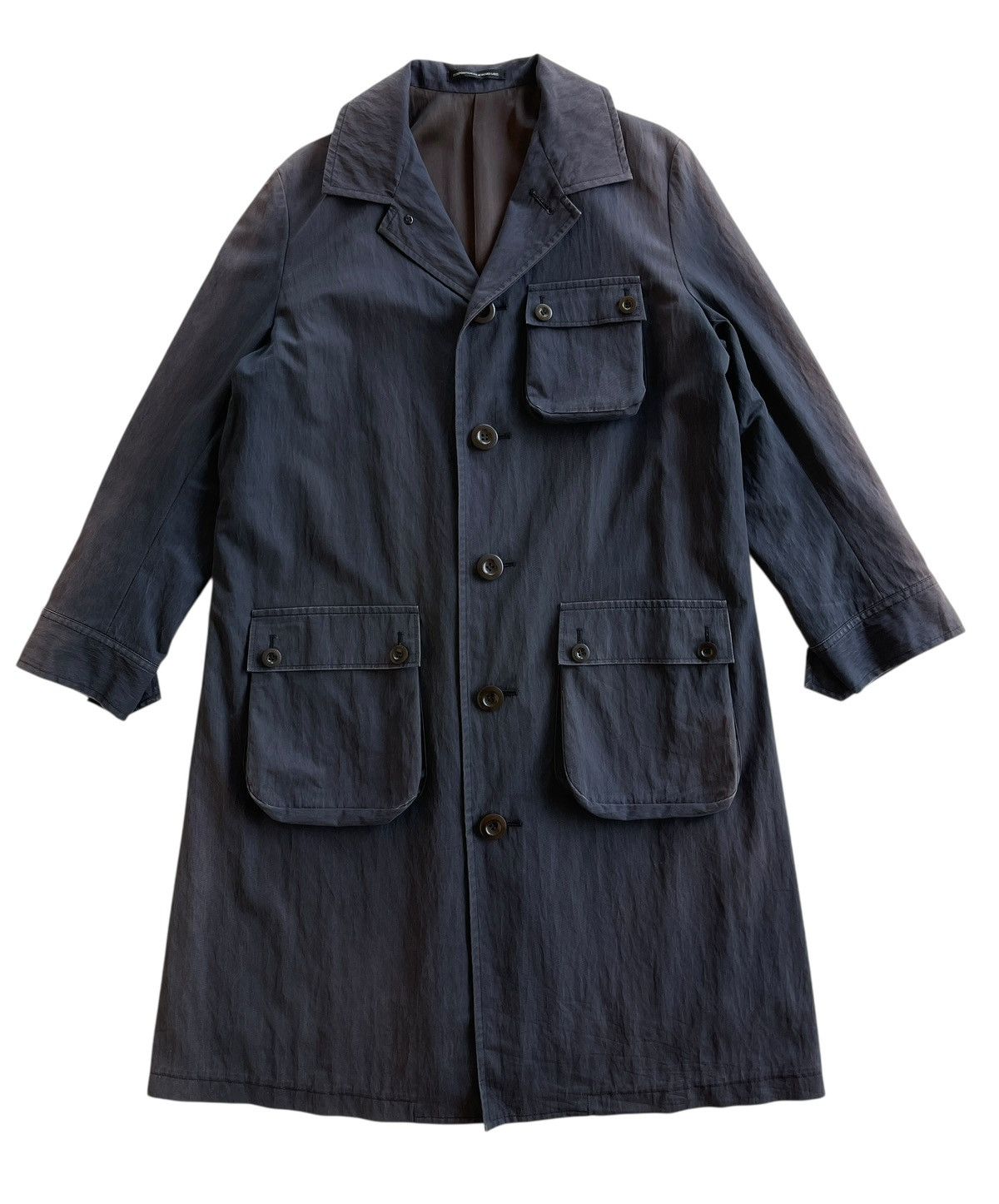 Yohji Yamamoto 1995 S/S Yohji Yamamoto Avantgarde Trench Coat Size US M / EU 48-50 / 2 - 2 Thumbnail