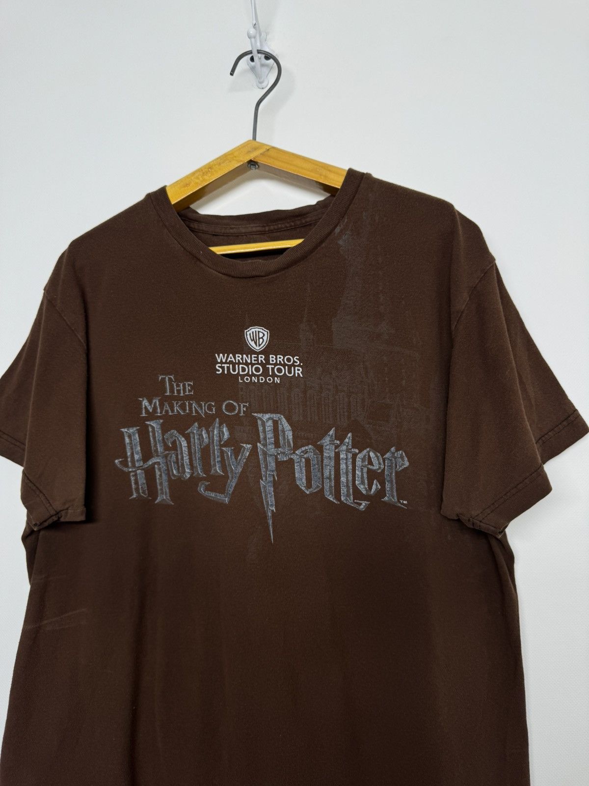 Vintage Vintage Y2k The Wizarding World of Harry Potter Brown Size US M / EU 48-50 / 2 - 5 Thumbnail