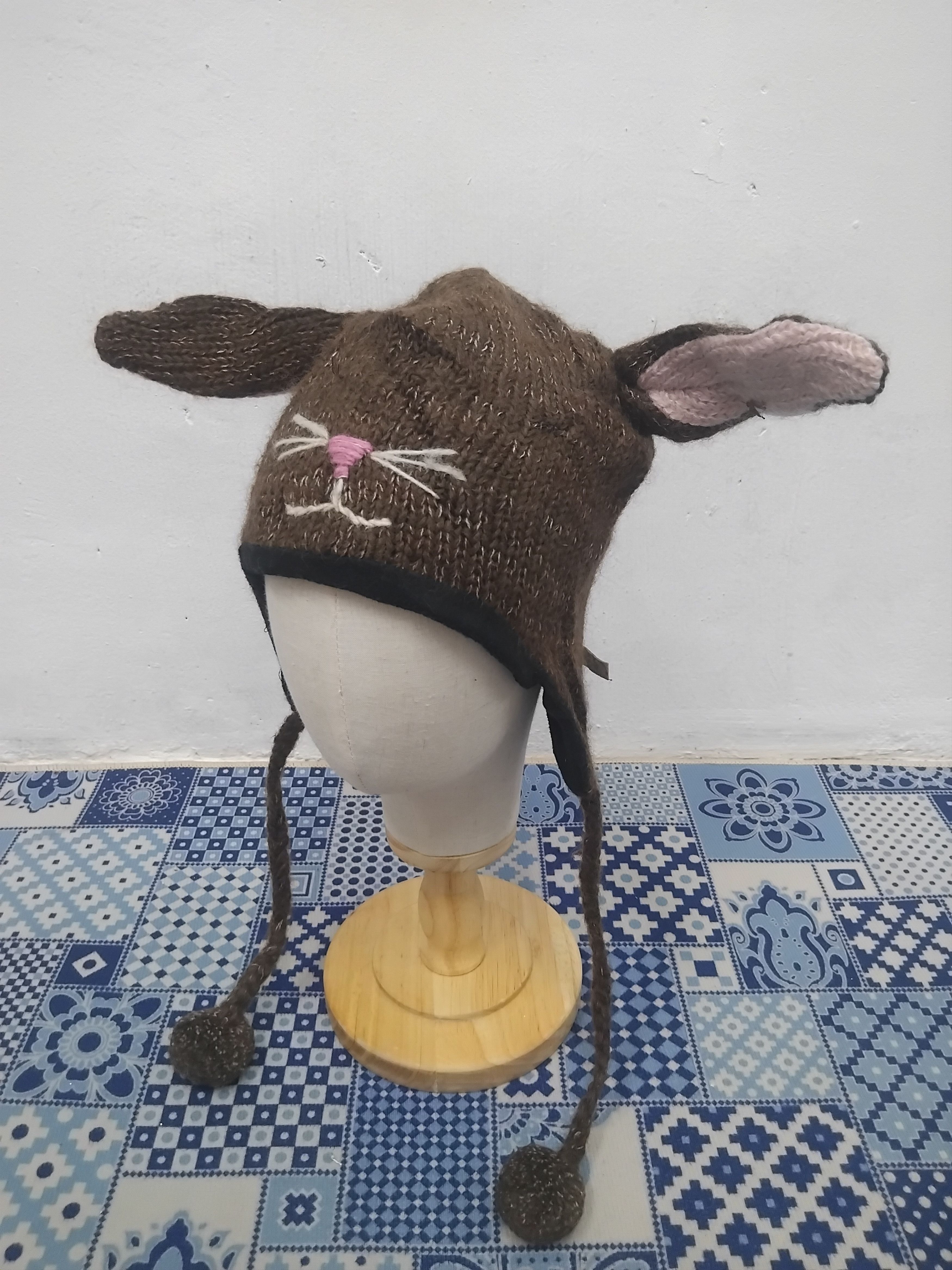 Cartoon Network Deluxe bear ear flat beanie Size ONE SIZE - 1 Thumbnail
