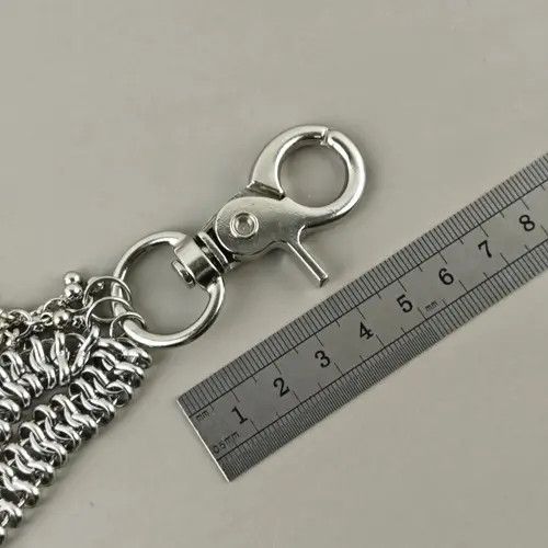 VIBE Cuban Style Stainless Steel Pants Chain Size ONE SIZE - 4 Thumbnail