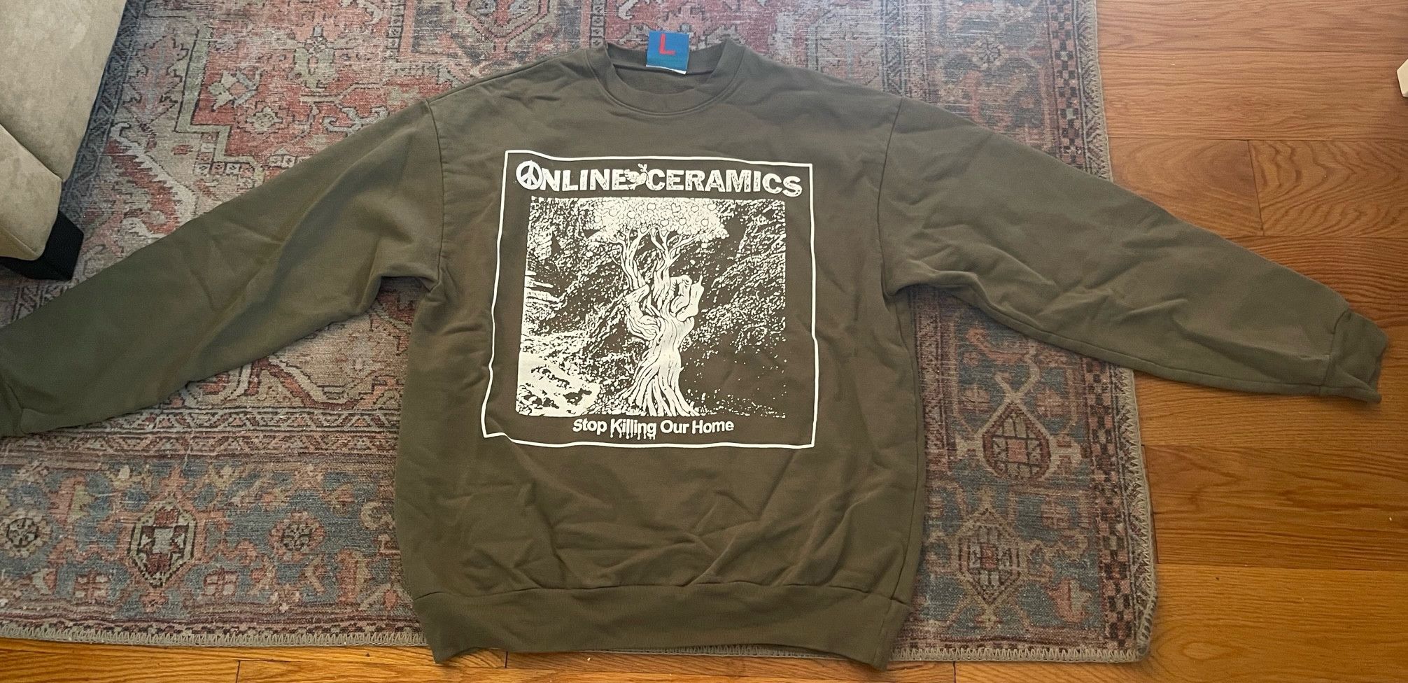 Online Ceramics Online Ceramics - Nature = Nurture (14oz Heavy Fleece) Size US L / EU 52-54 / 3 - 1 Thumbnail