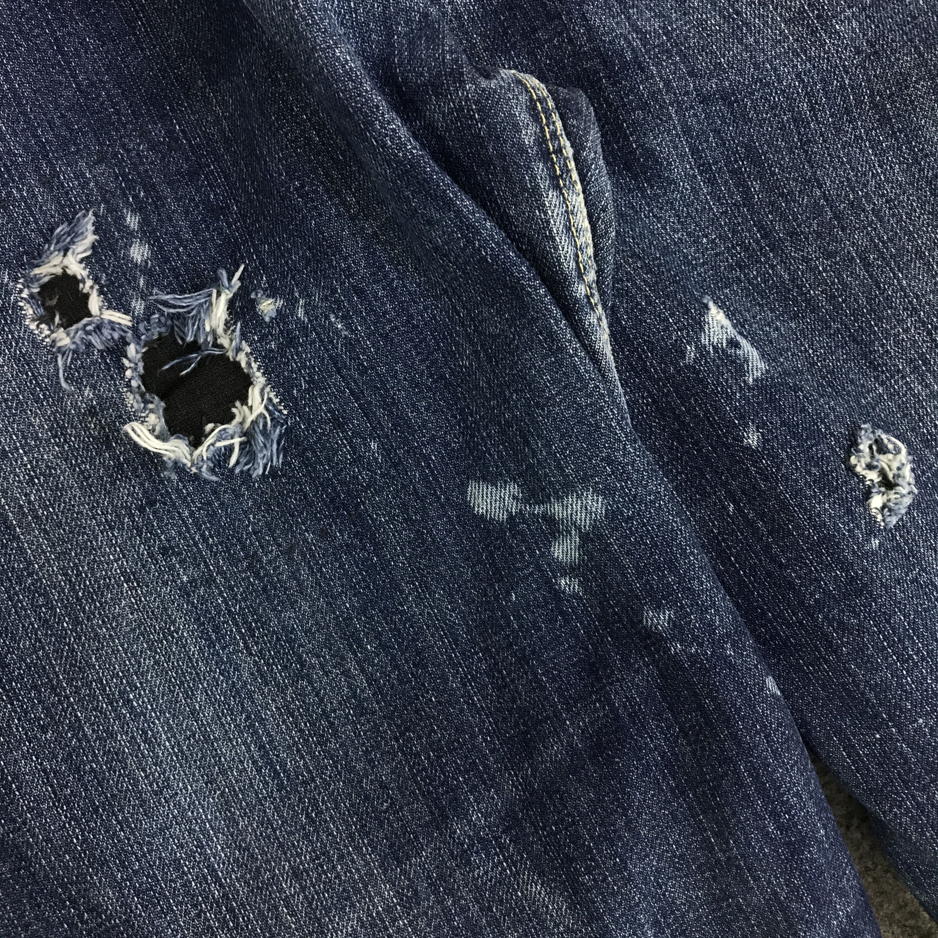Levi's Vintage Clothing DENIM LEVIS DISTRESSED PANTS JEANS k118b9 Size US 33 - 14 Thumbnail
