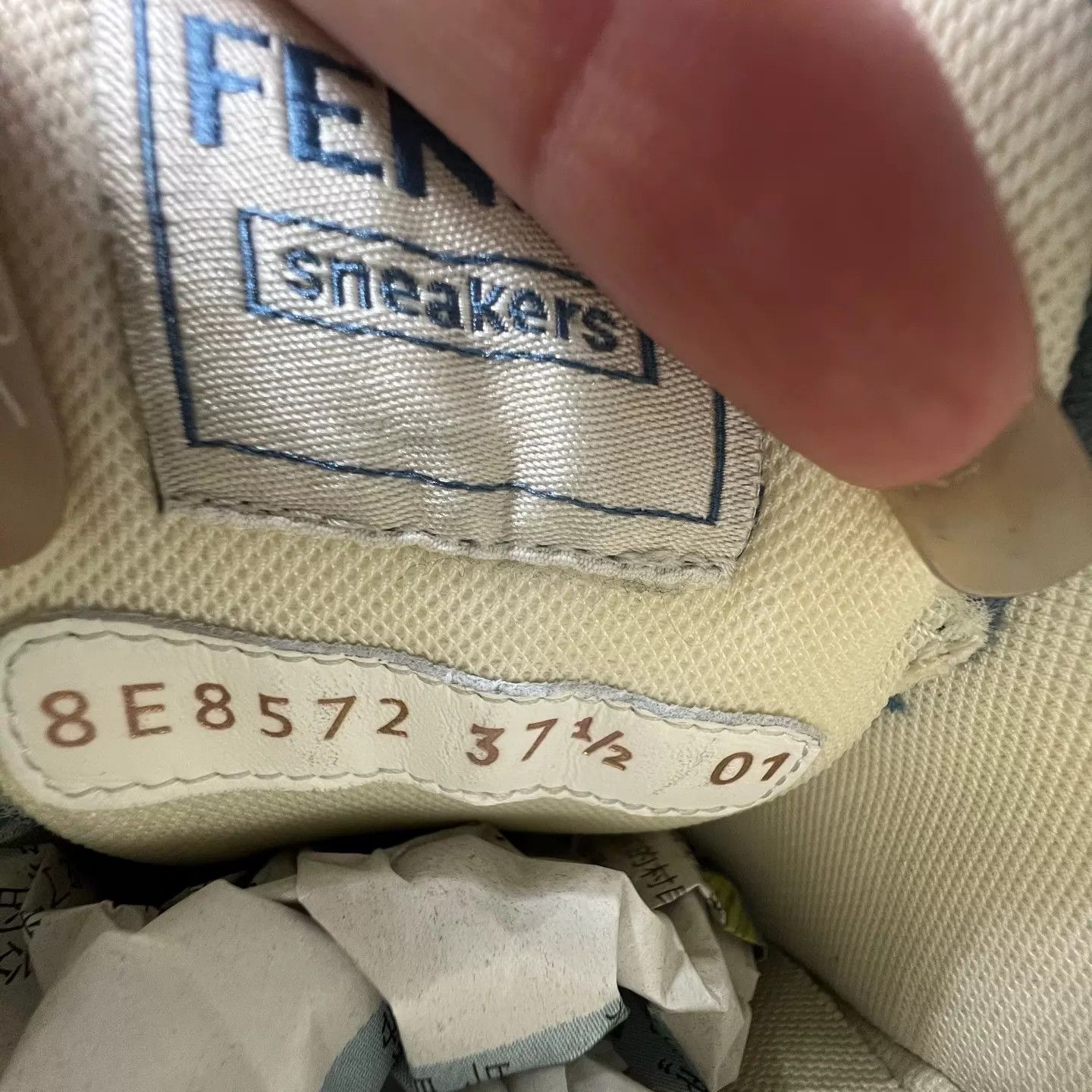 Fendi Fendi Match Light Blue 'Pantone' 37.5 99 New Size US 7 / IT 37 - 8 Thumbnail