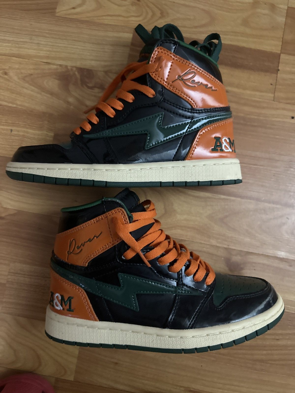 Other KIY HIGH TOP SNEAKERS - FAMU RATTLERS Size US 4.5 / IT 34.5 - 2 Thumbnail