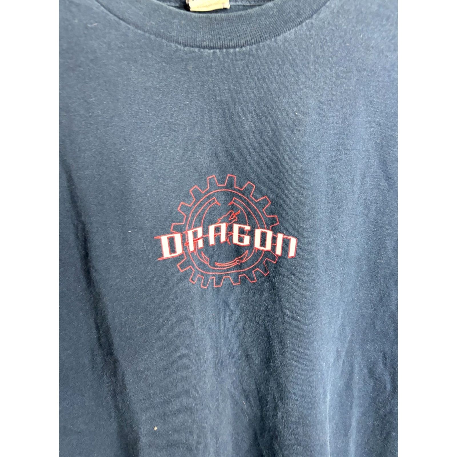 Vintage VINTAGE Dragon Alliance Blue Graphic Crew Long Sleeve T-Shirt Mens XL 1726 Size US XL / EU 56 / 4 - 2 Thumbnail
