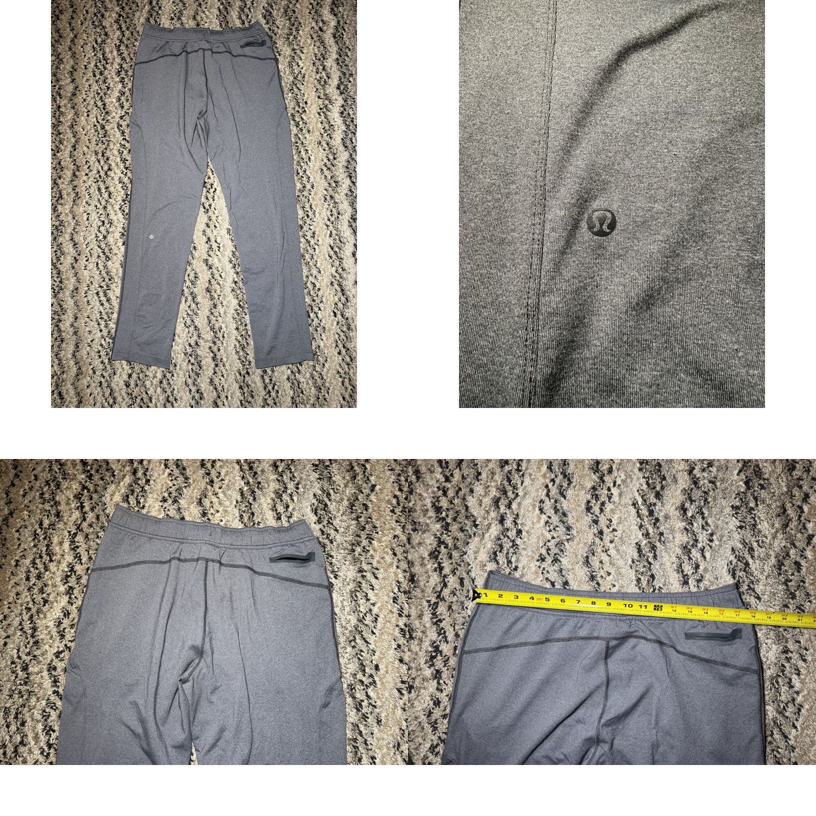Lululemon Lululemon Kung Fu Pants Mens XL Heather Light Grey Stretch Gym & Training Sweatpants Workout Size US 36 / EU 52 - 8 Thumbnail