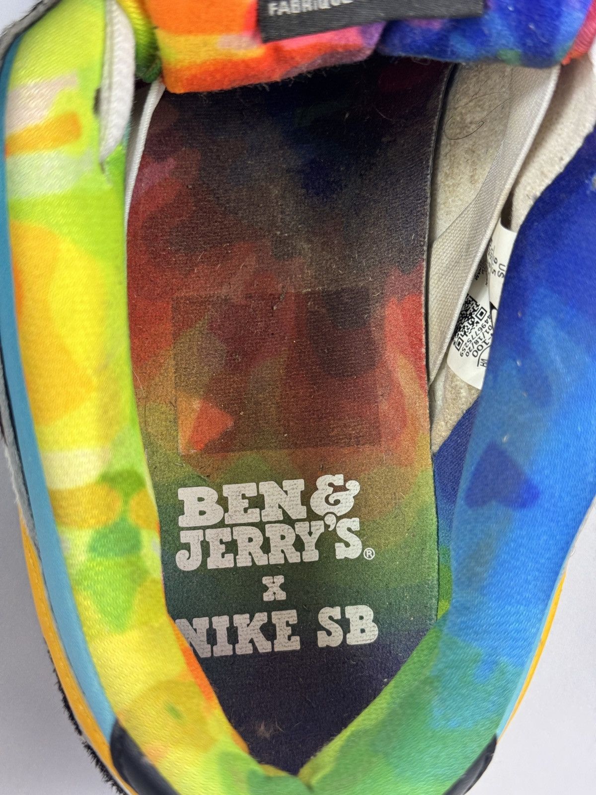 Nike x BEN & JERRY’S CHUNKY DUNKY LOW TOP SNEAKERS Size US 9.5 / EU 42-43 - 11 Thumbnail