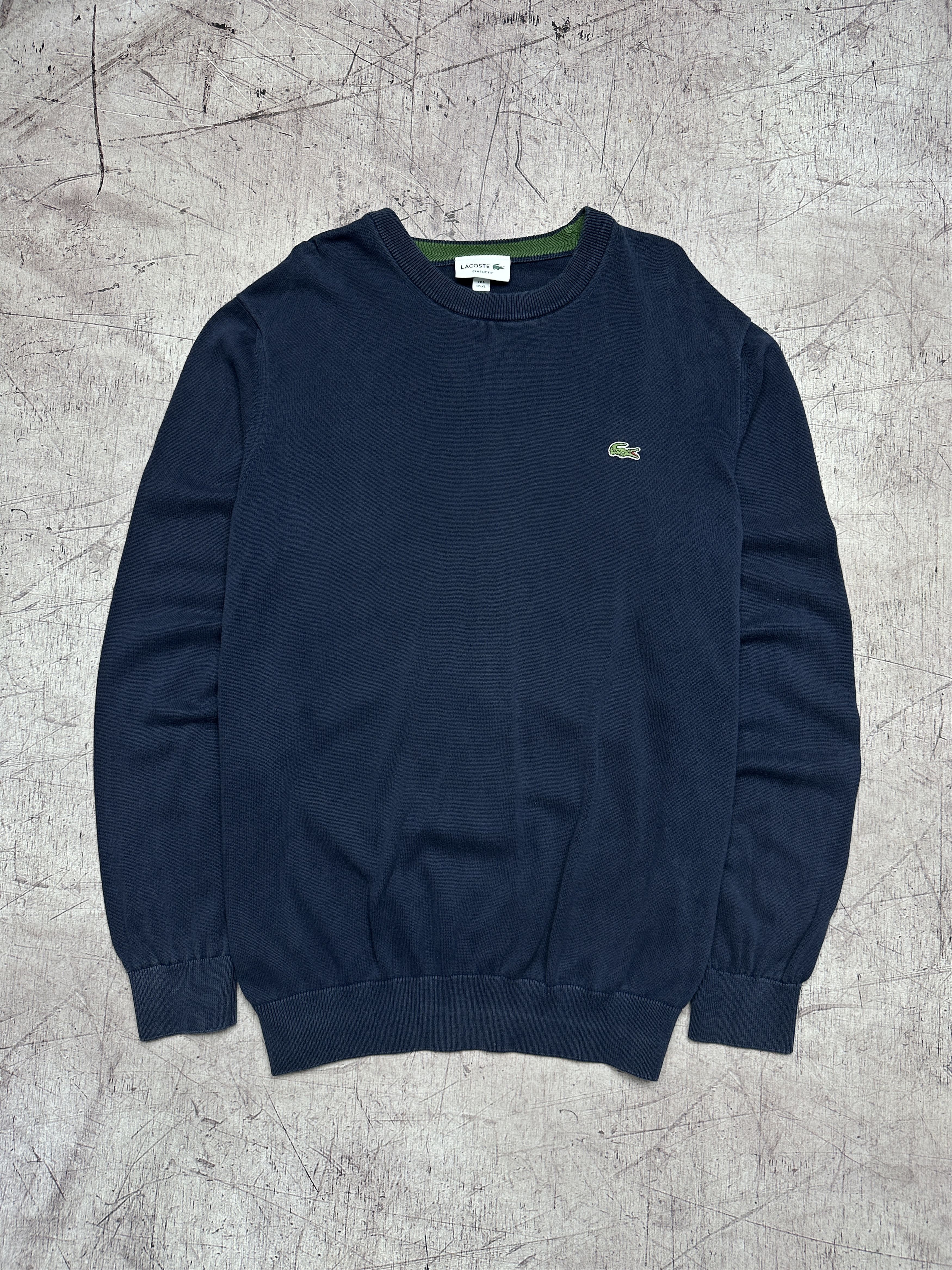 Lacoste Lacoste Vintage Mens Cotton Knit Crew Neck Sweater Size US XL / EU 56 / 4 - 1 Thumbnail