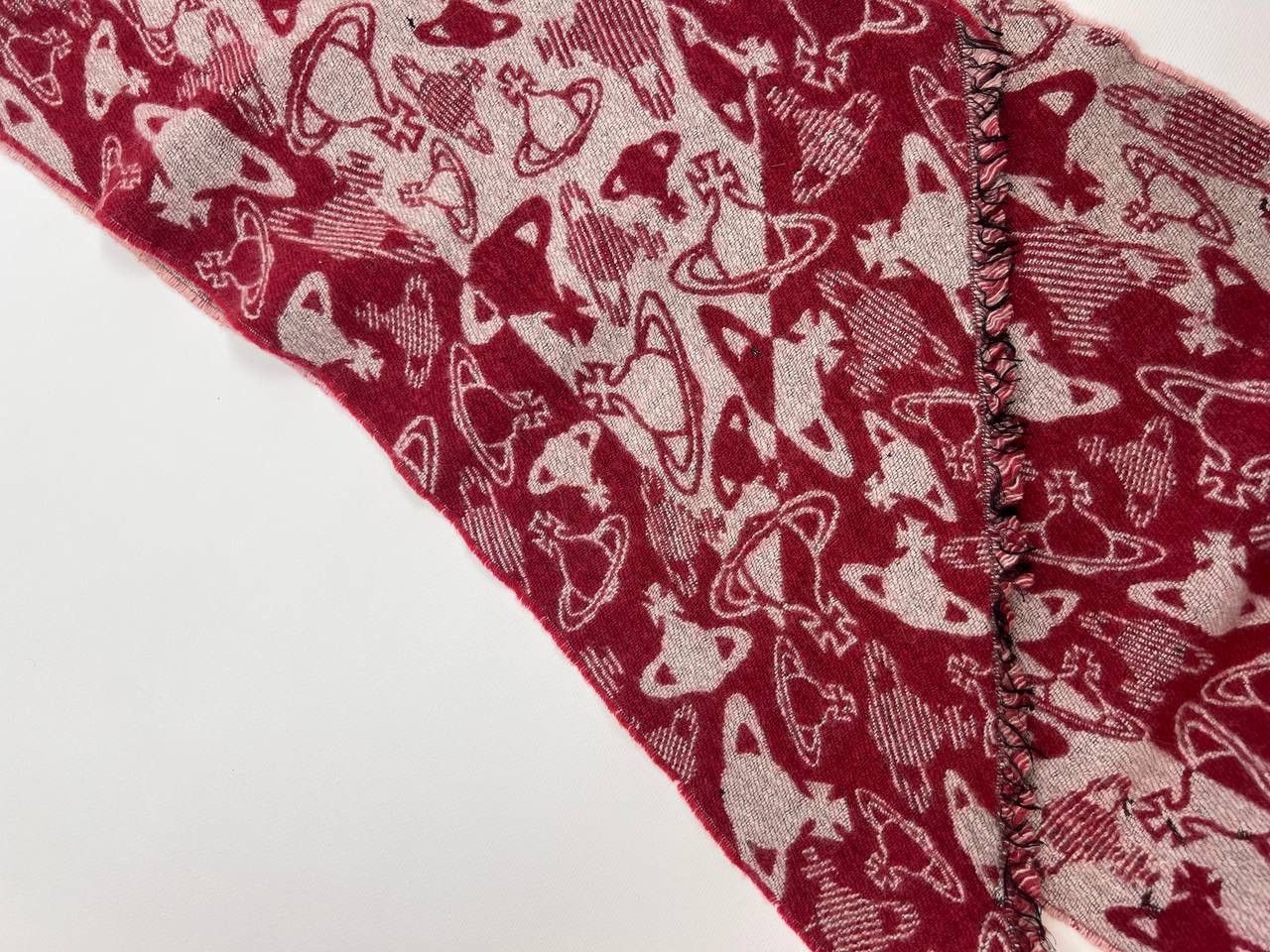 Vivienne Westwood Vivienne Westwood monogram wool scarf Size ONE SIZE - 11 Thumbnail