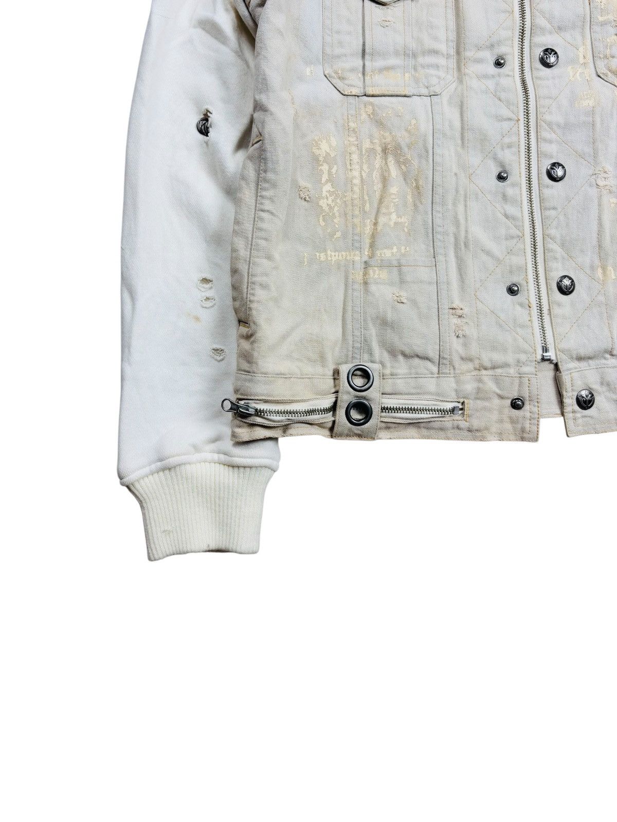 If Six Was Nine Archive In The Attic - Vkei Style Pierced Hybrid Jacket Size US M / EU 48-50 / 2 - 8 Thumbnail