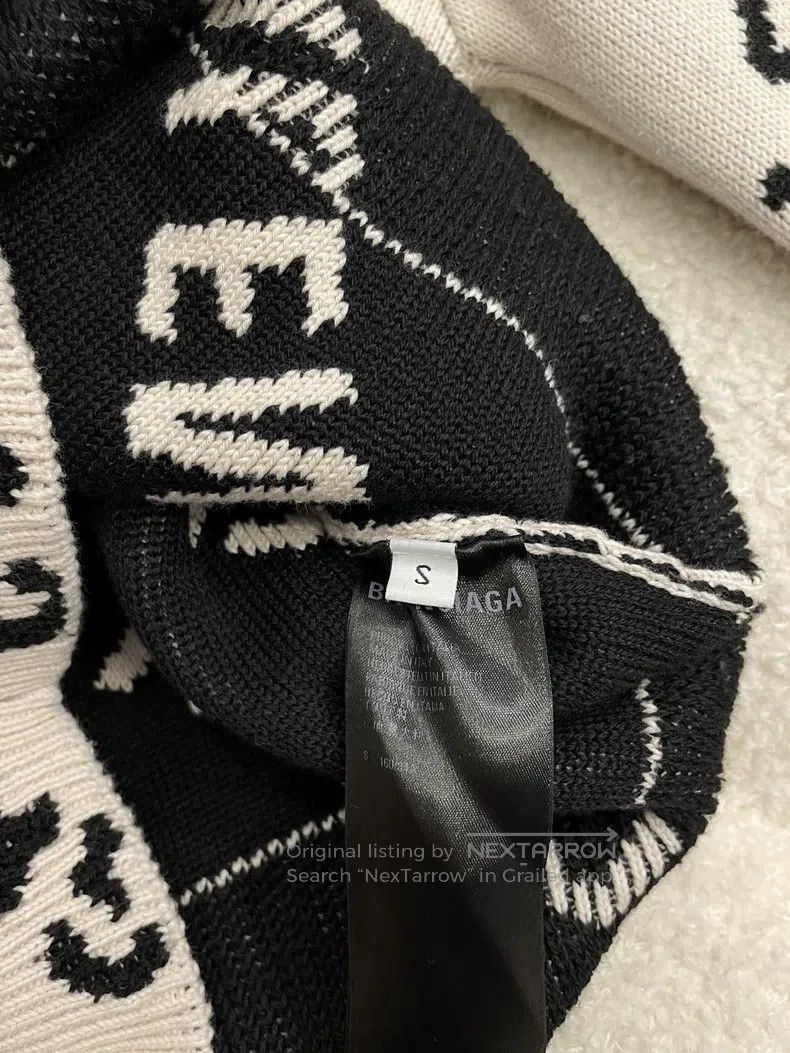 Balenciaga Balenciaga White danmu sweater size s Size US S / EU 44-46 / 1 - 9 Thumbnail
