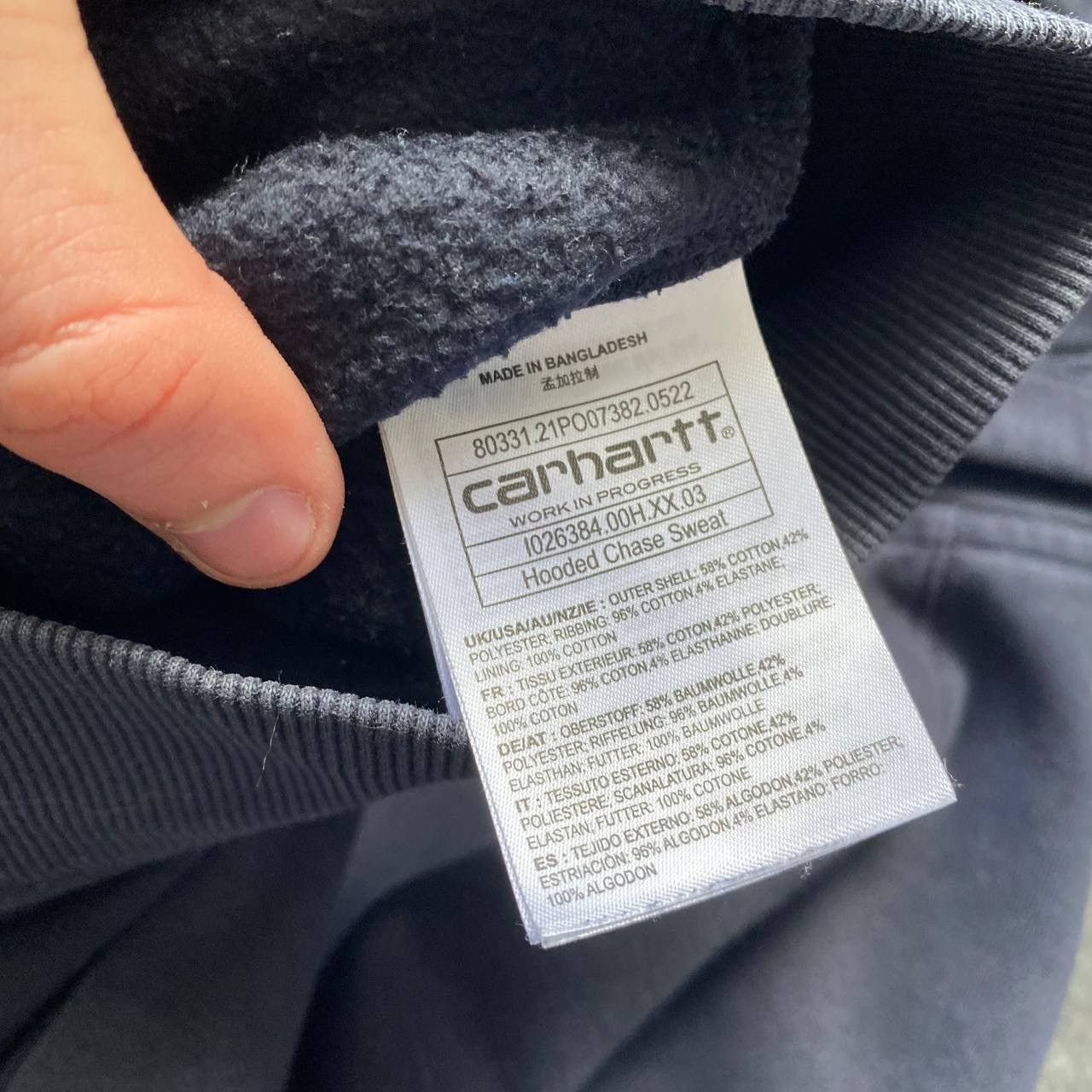 Carhartt × Vintage Vintage Carhartt rare hoodie Size US M / EU 48-50 / 2 - 7 Thumbnail